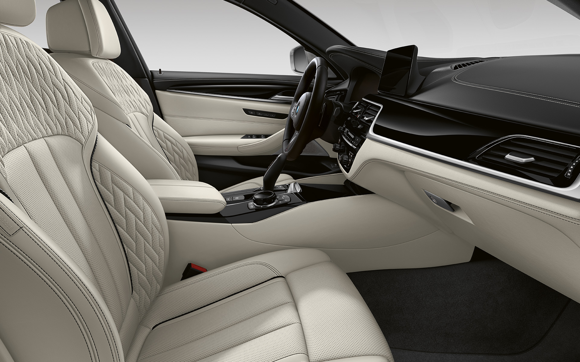BMW Serie 5 Touring G31 LCI interior en equipamiento de cuero integral Merino BMW Individual | Caramel BMW Serie 5 Touring G31 Renovación 2020 interior en equipamiento de cuero integral Merino BMW Individual | Caramel