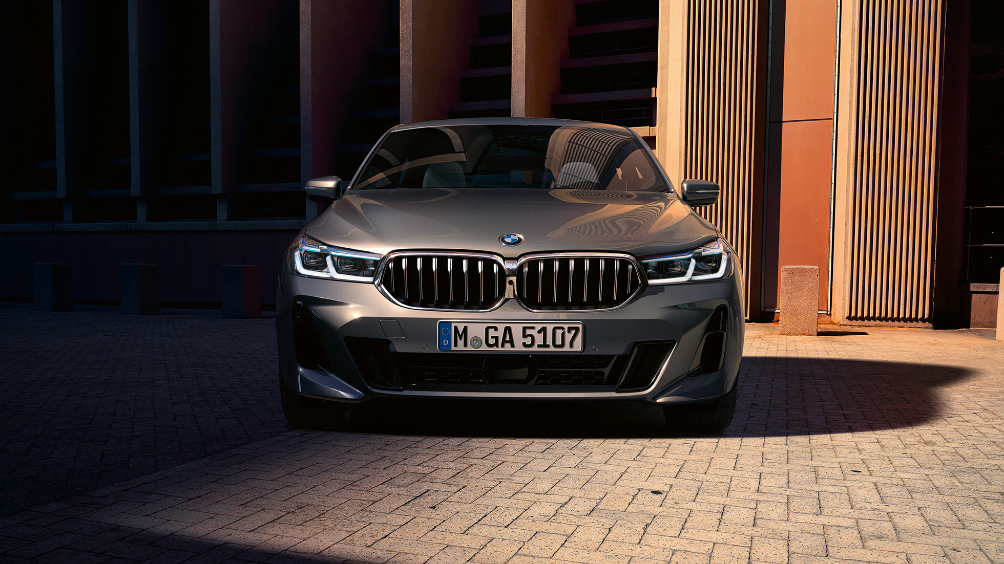 Frontal BMW Serie 6 Gran Turismo G32 2020 Diseño del frontal BMW Serie 6 Gran Turismo 640i xDrive G32 2020 Berninagrau Perspectiva frontal