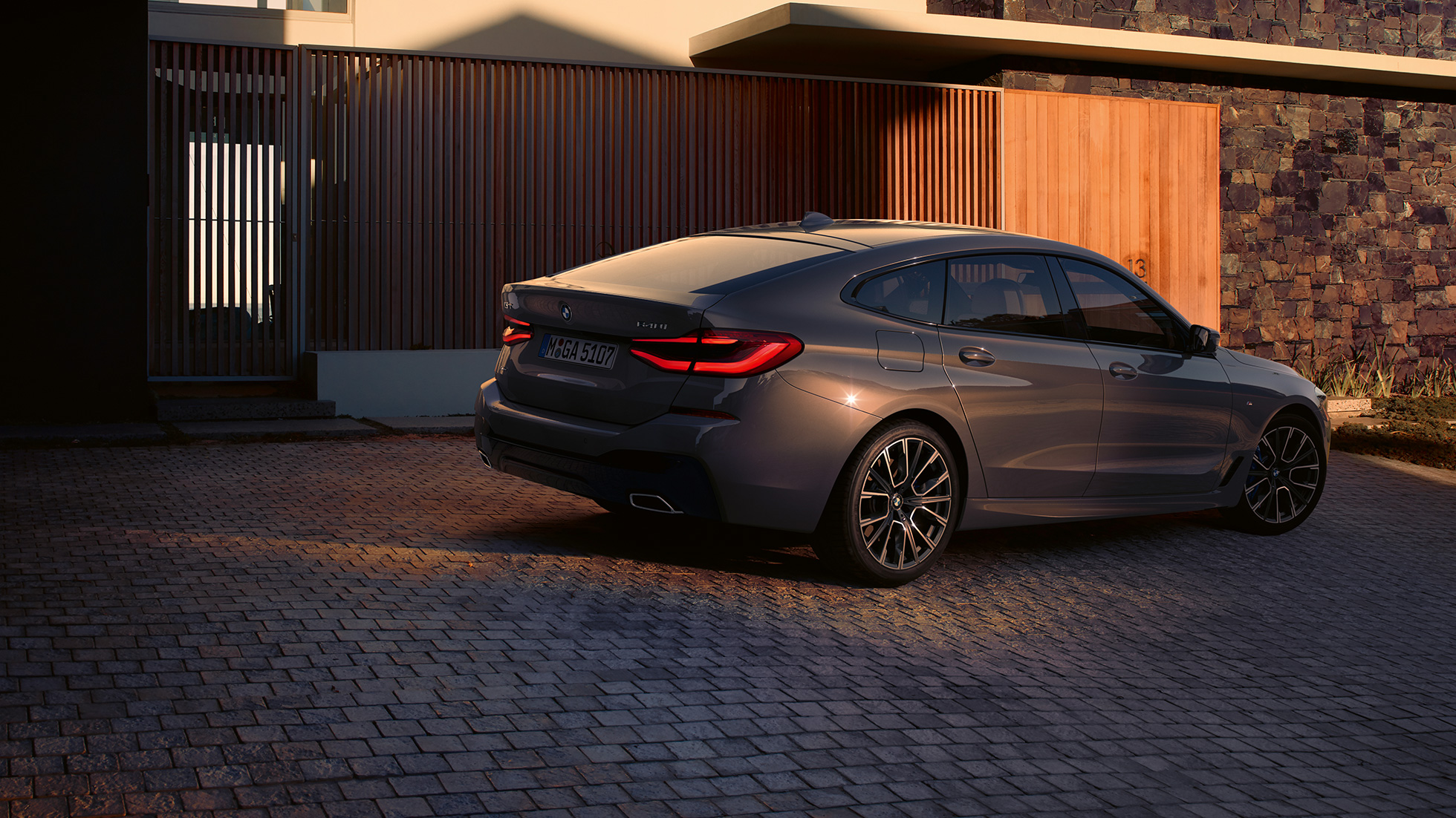 Diseño de la zaga BMW Serie 6 Gran Turismo G32 2020 Diseño de la zaga BMW Serie 6 Gran Turismo 640i xDrive G32 2020 Berninagrau Vista de la zaga
