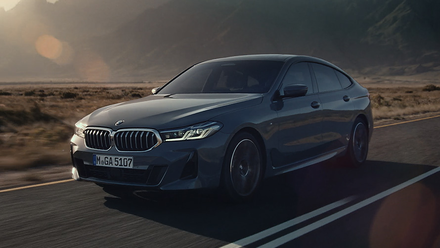 Exterior BMW Serie 6 Gran Turismo G32 2020 BMW Serie 6 Gran Turismo 640i xDrive G32 2020 Bernina Grey, vista aérea