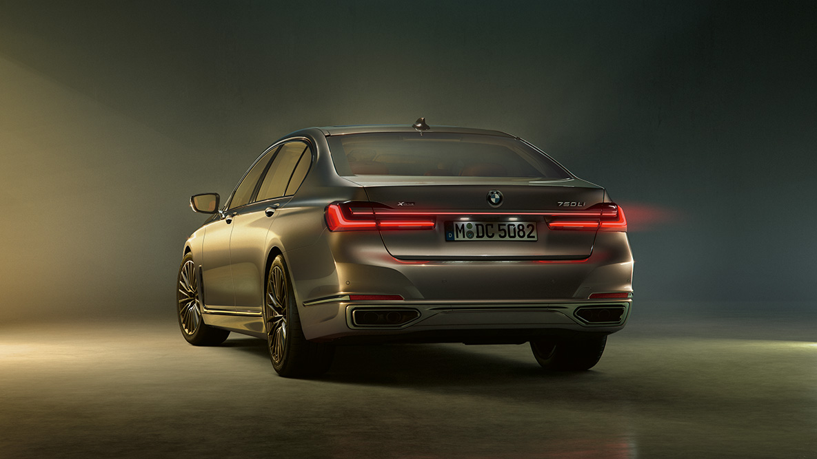 BMW Serie 7 Concepto de iluminación Concepto de iluminación: BMW Serie 7 Vista de la zaga