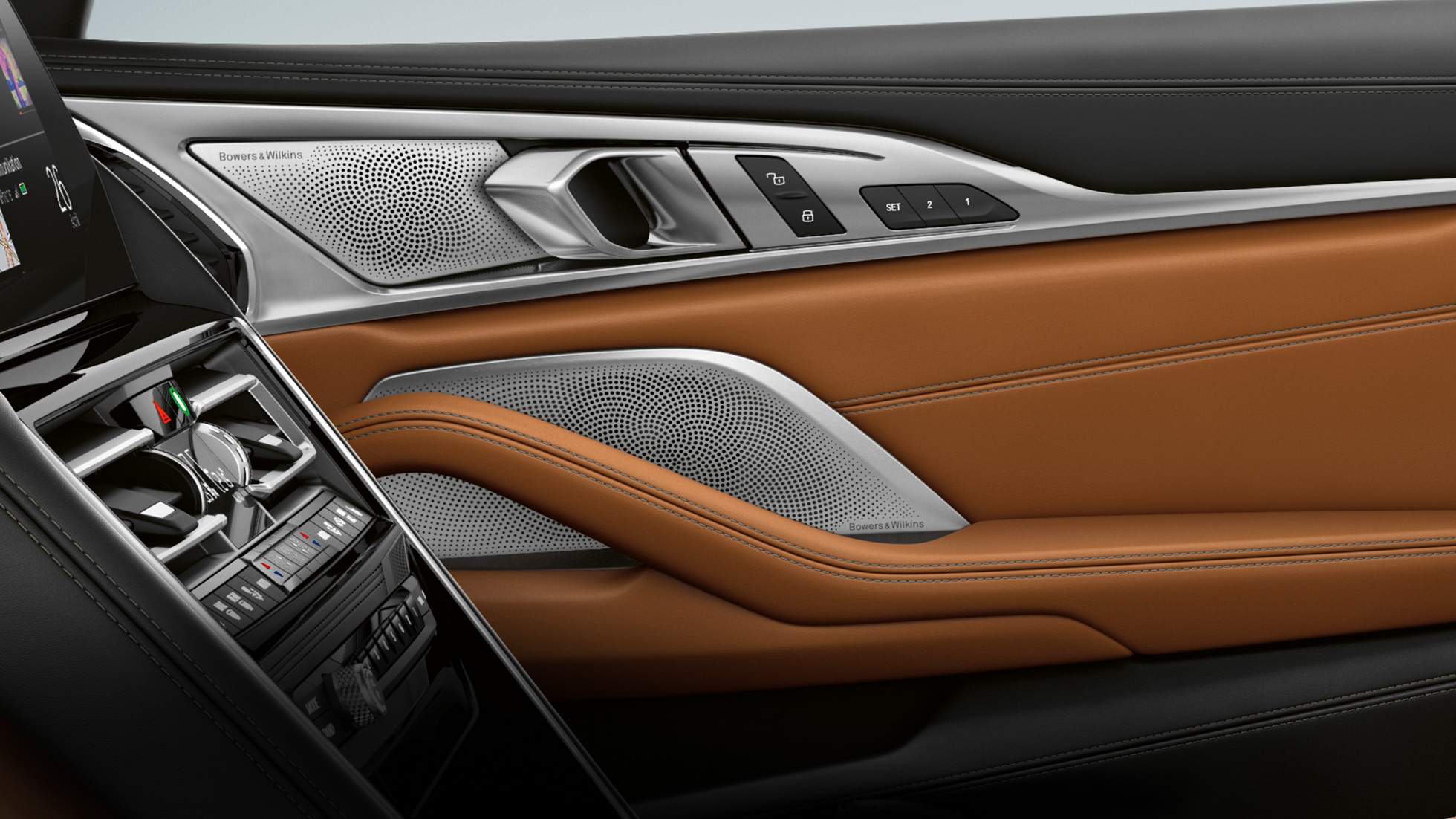 BMW M850i xDrive, interior, sistema de sonido envolvente Bowers & Wilkins Diamond. BMW M850i xDrive, interior, sistema de sonido envolvente Bowers & Wilkins Diamond.