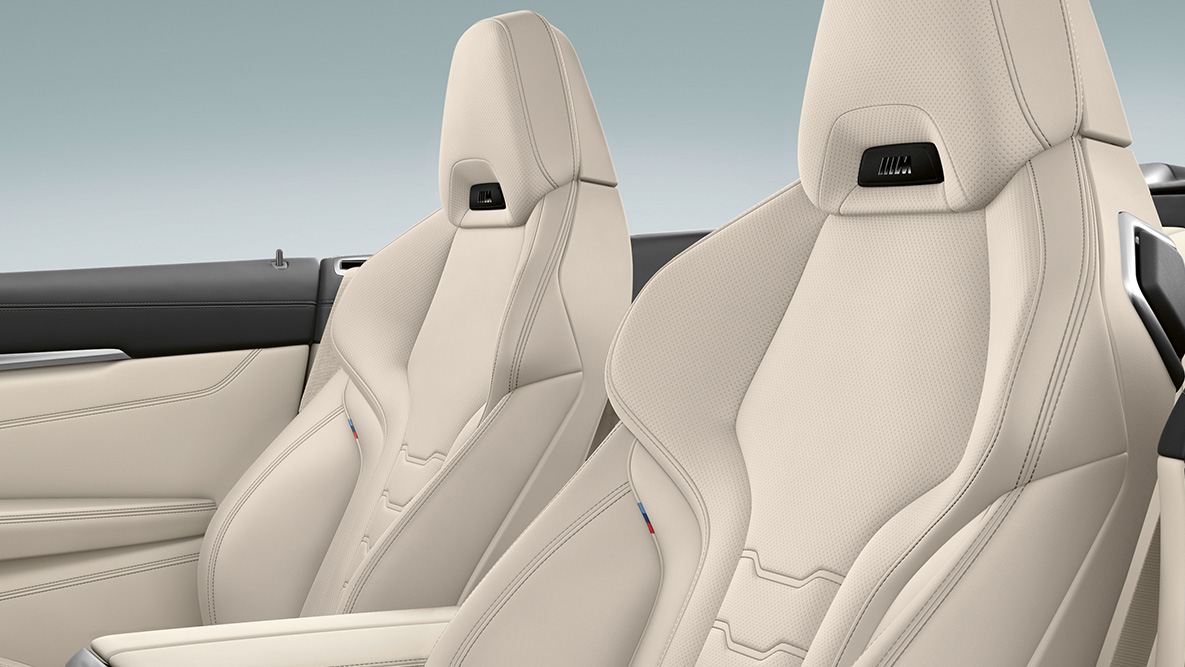 BMW M850i xDrive, asientos multifunción en cuero Merino, Elfenbeinweiss, con calentador de cuello. BMW M850i xDrive, asientos multifunción en cuero Merino, Elfenbeinweiss, con calentador de cuello.