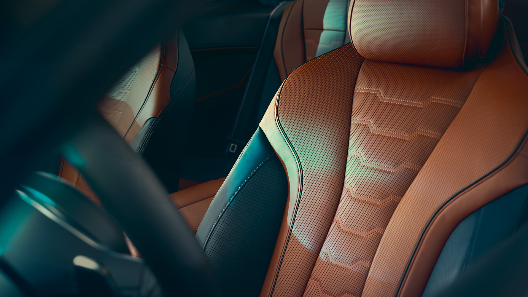 BMW Serie 8 Coupé Asiento multifunción Detalle del asiento multifunción del nuevo BMW Serie 8 Coupé en cuero Merino.
