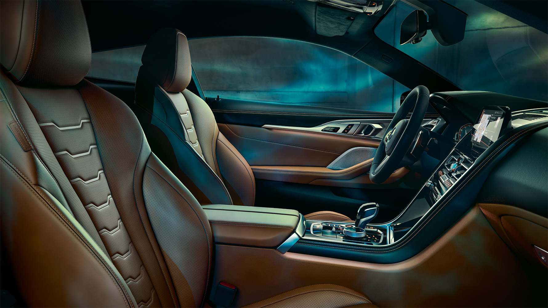 El interior del BMW Serie 8 Coupé con equipamiento BMW Individual. El interior del nuevo BMW Serie 8 Coupé con equipamiento BMW Individual.