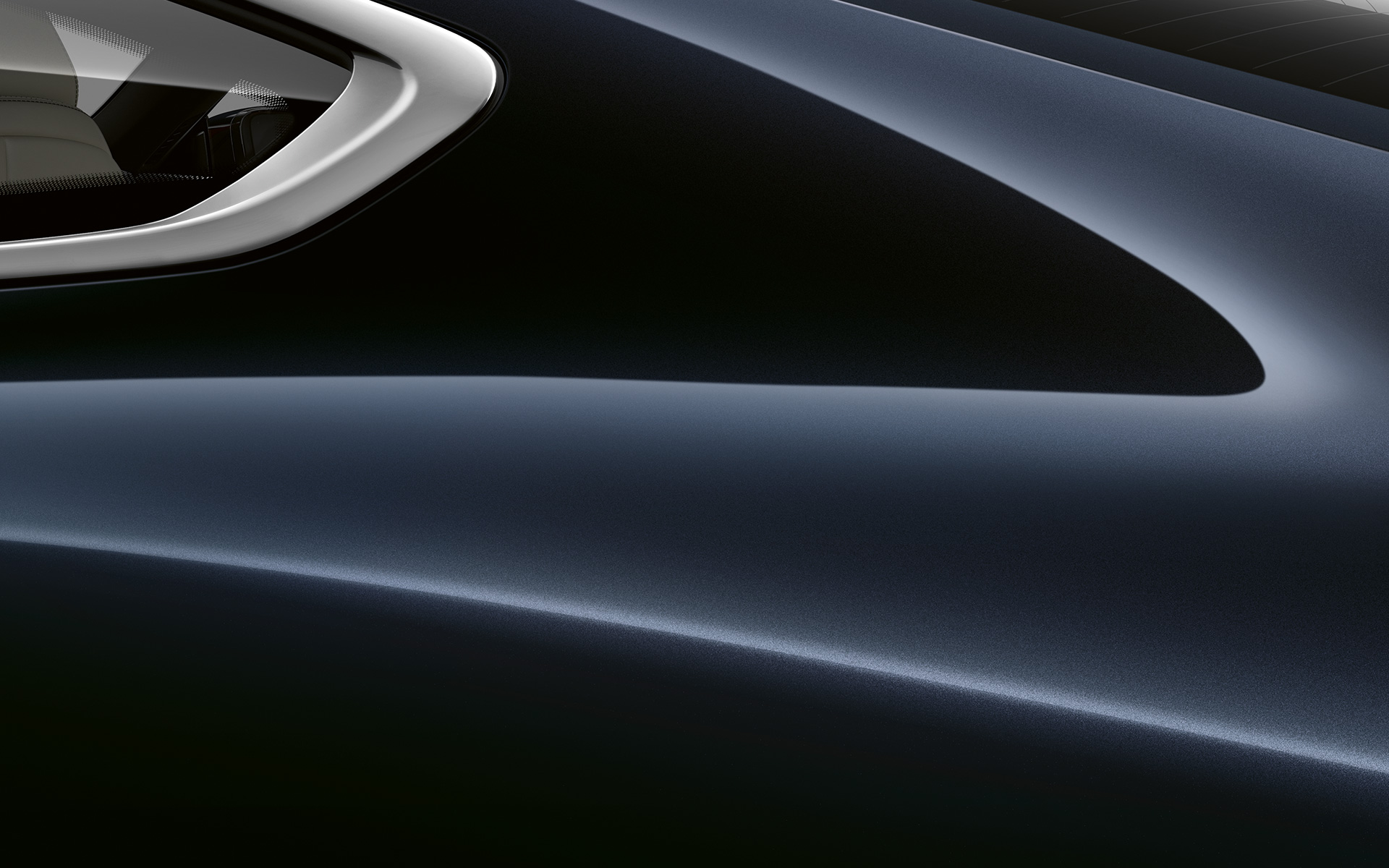 BMW Serie 8 Coupé, detalle del pilar trasero Detalle del pilar trasero del nuevo BMW Serie 8 Coupé en Carbonschwarz metalizado.