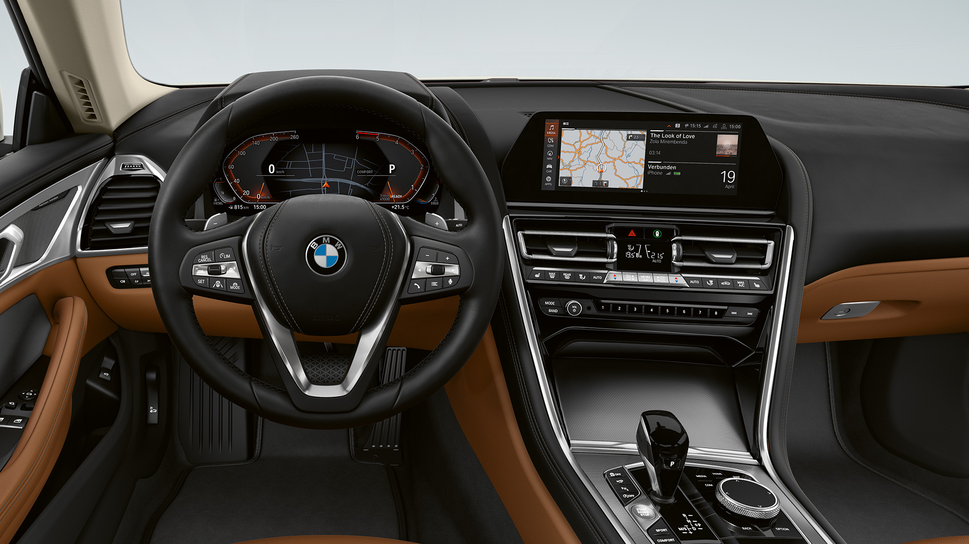 Molduras interiores Aluminium Mesheffect oscuro BMW Serie 8 Coupé, puesto de conducción, molduras interiores Aluminium Mesheffect oscuro.