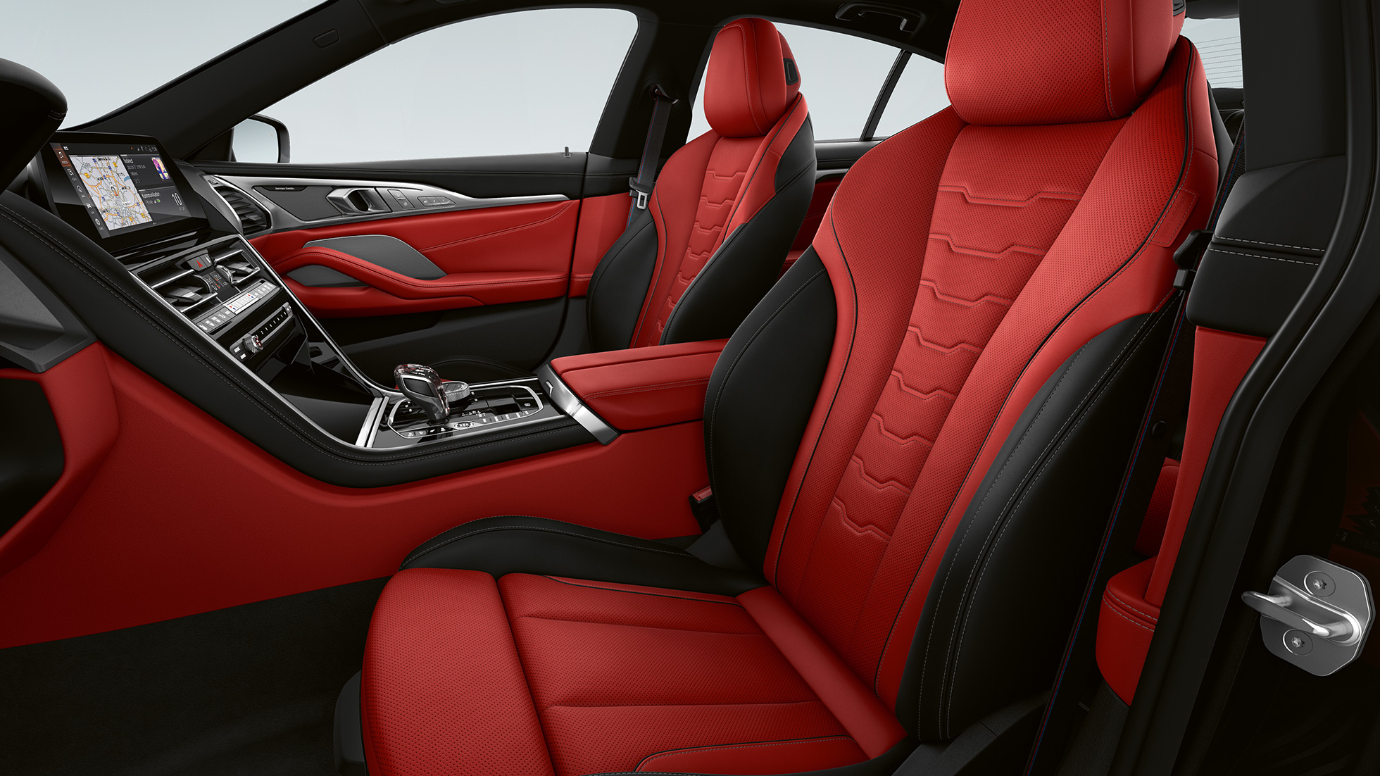 Equipamiento interior del Paquete deportivo M BMW Serie 8 Gran Coupé, equipamiento interior del Paquete deportivo M
