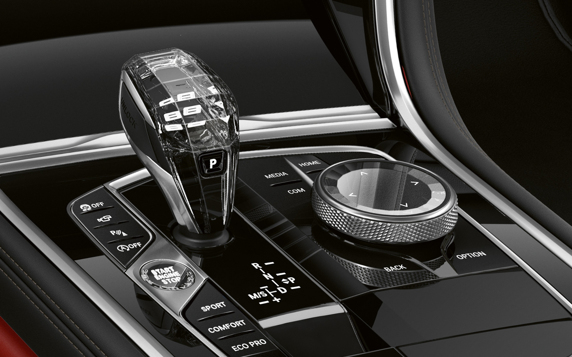 Puesto de conducción Dark Seduction BMW Serie 8 Gran Coupé, puesto de conducción Dark Seduction