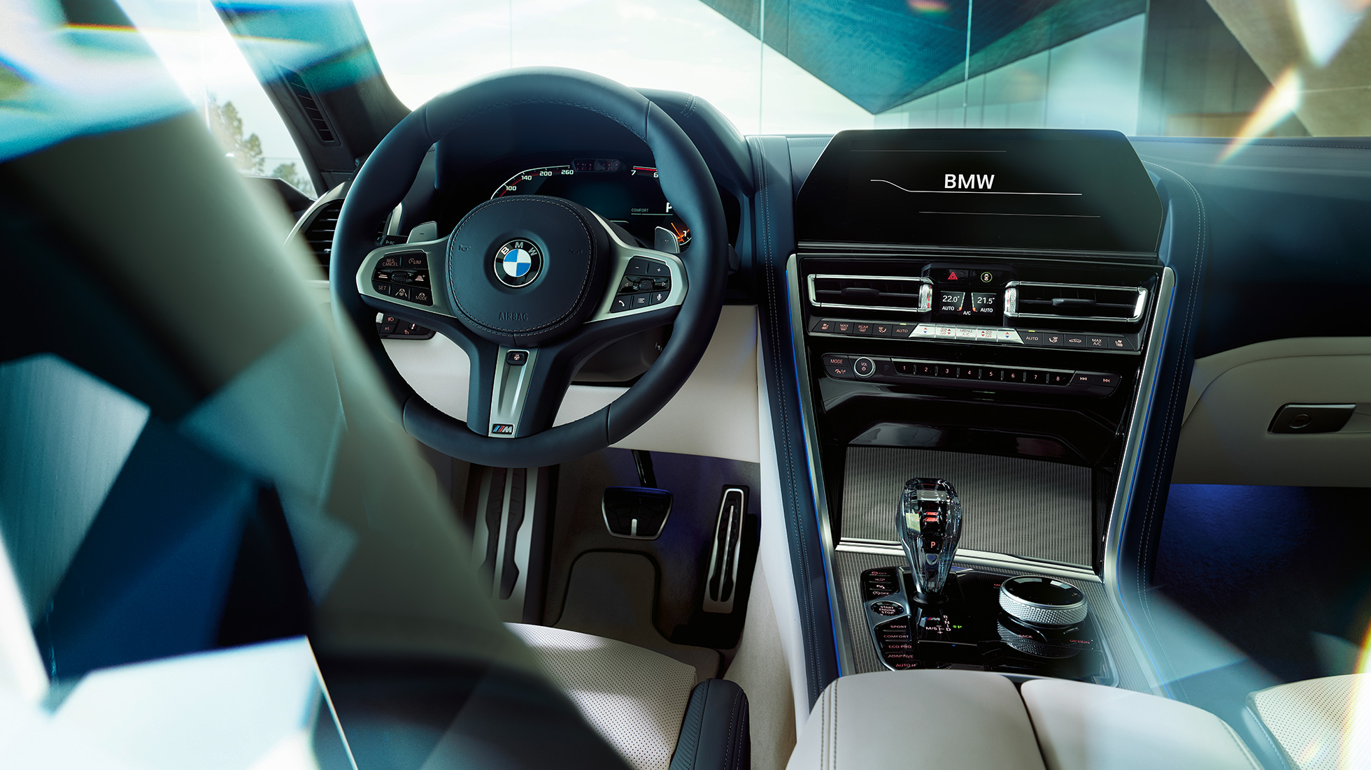 BMW Intelligent Personal Assistant BMW Serie 8 Gran Coupé, BMW Intelligent Personal Assistant de lujoso coche deportivo