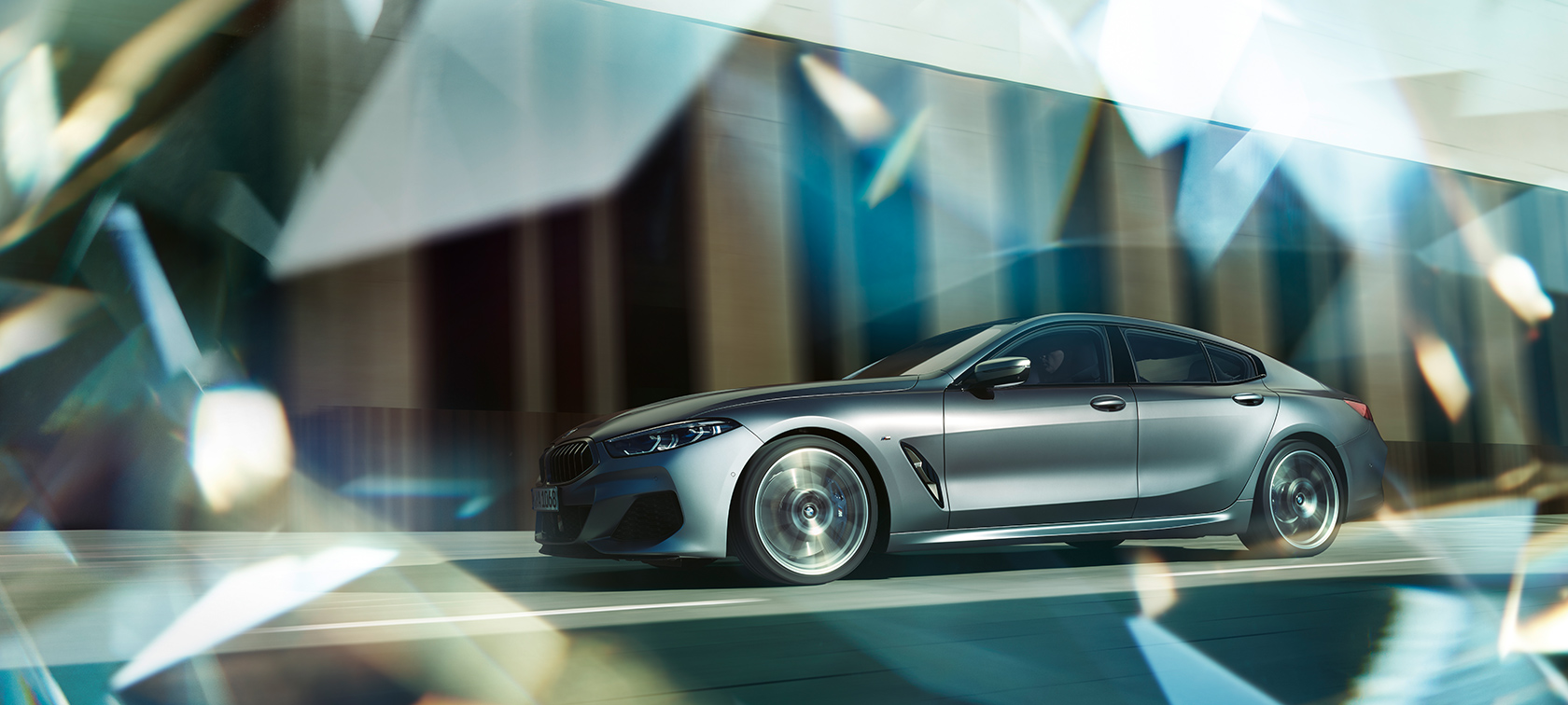 BMW 8 Series Gran Coupé Inspirar BMW Serie 8 Gran Coupé, vista lateral del deportivo de alta gama