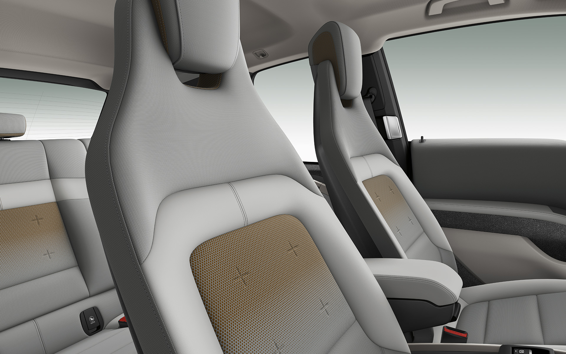 BMW i3 I01 2018 interior, asientos