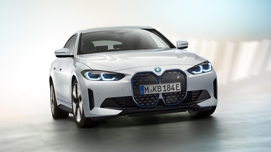 BMW i4 2021 G26 Imagen 4 BMW i4 2021 G26 Gran Coupé totalmente eléctrico, vehículo eléctrico, imagen 4