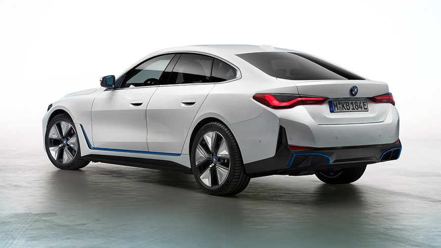 BMW i4 2021 G26 Imagen 5 BMW i4 2021 G26 Gran Coupé totalmente eléctrico, vehículo eléctrico, imagen 5