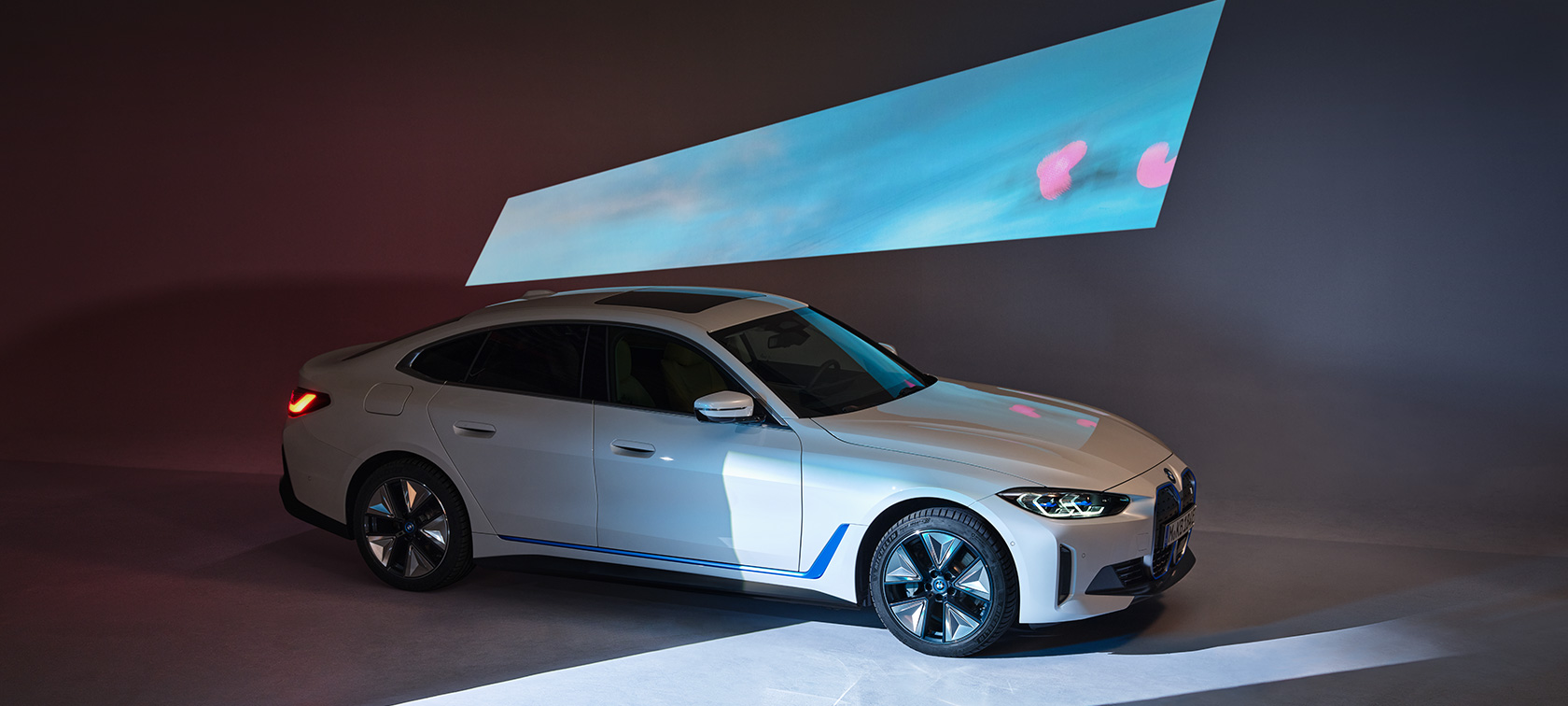 BMW i4 2021 G26 Imagen 1 BMW i4 2021 G26 Gran Coupé totalmente eléctrico, vehículo eléctrico, imagen 1