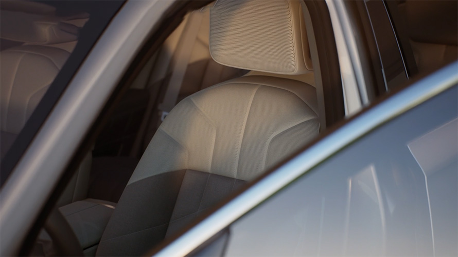 BMW i7 G70 Exterior, Great Entrance, vídeo BMW i7 G70 BMW Individual Oxide Grey metalizado, exterior, Great Entrance Moments, en vídeo