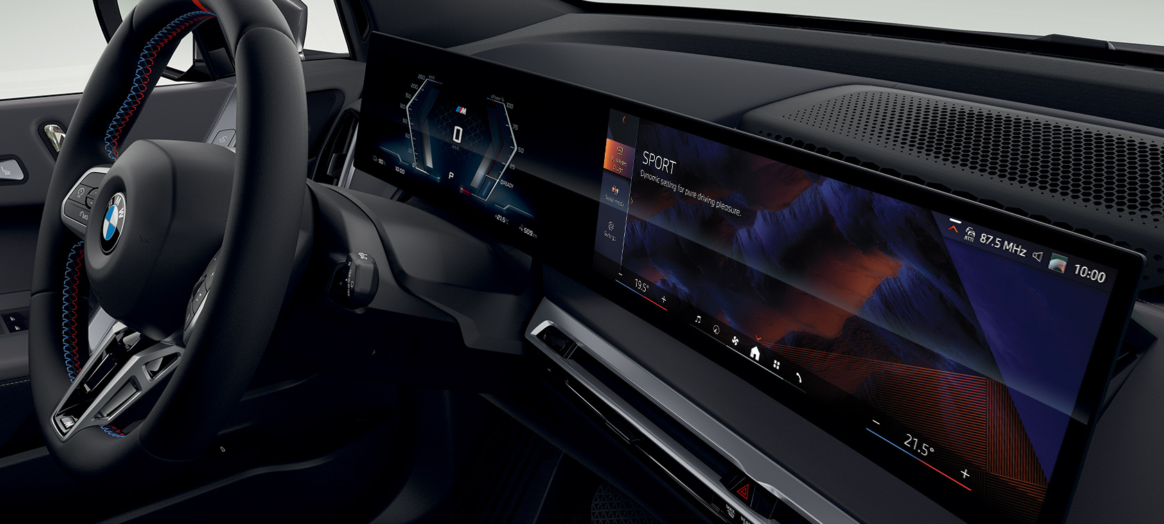 BMW Curved Display, BMW iDrive, puesto de conducción BMW iX M60 i20 2022 SUV eléctrico, vehículo eléctrico BMW iX M60 i20 2022 SUV eléctrico, vehículo eléctrico, puesto de conducción, BMW Curved Display, BMW iDrive