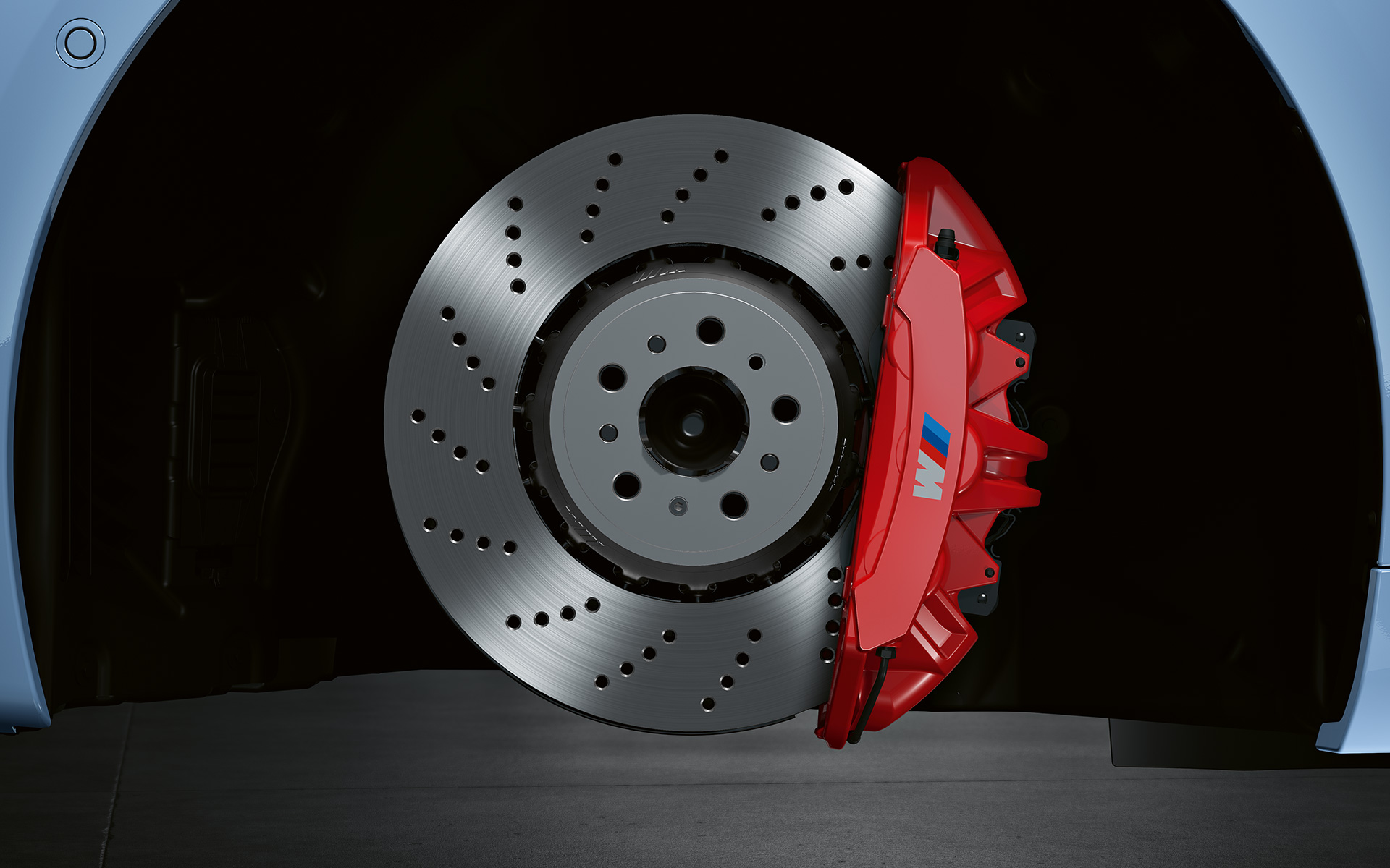 BMW M2 G87 M Frenos con componentes M en rojo brillo Frenos con componentes M en rojo brillo BMW M2 G87