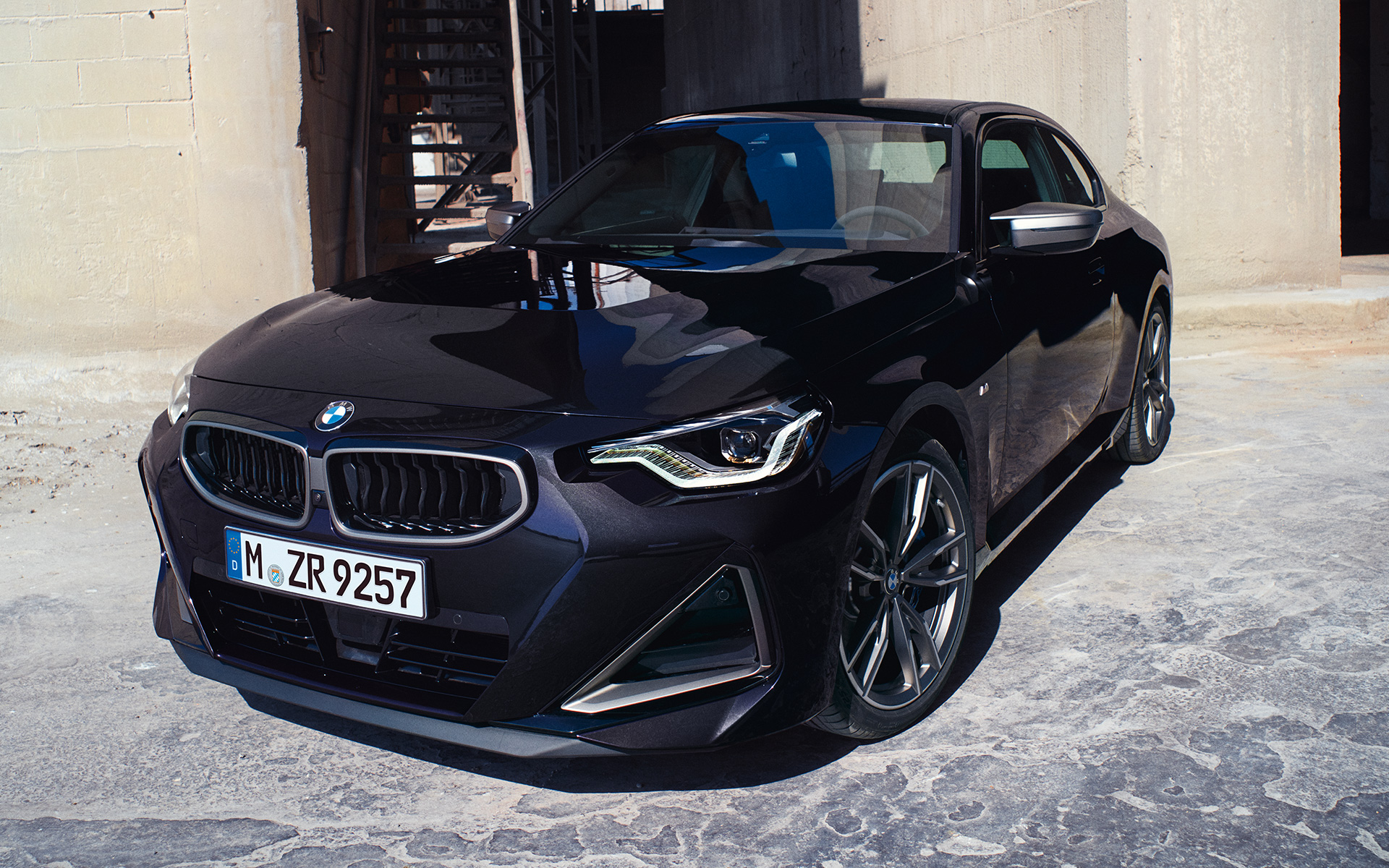 BMW M240i G42 Impresión del diseño del frontal Impresión del diseño del frontal BMW M240i G42