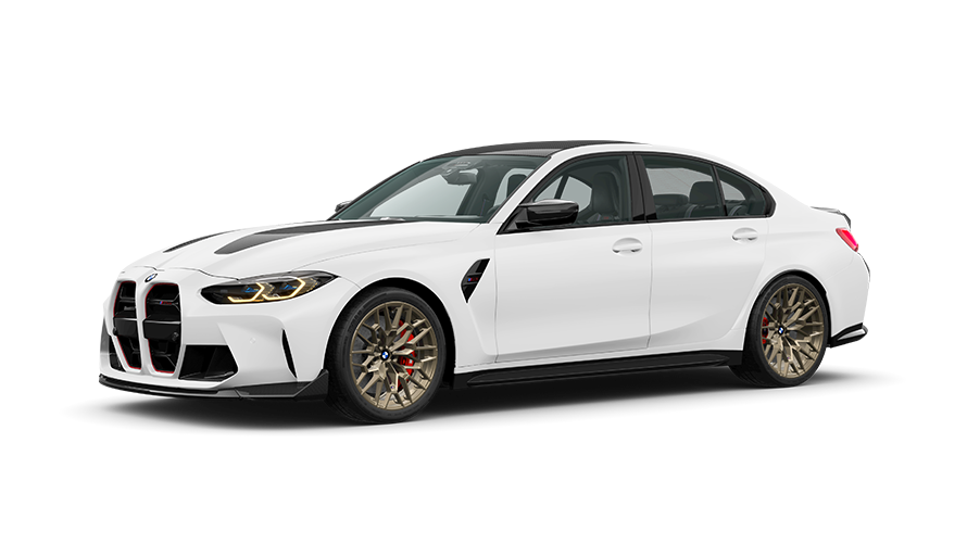 BMW Serie M BMW M3 G80, vista de tres cuartos del lateral BMW Serie M BMW M3 G80, vista de tres cuartos del lateral
