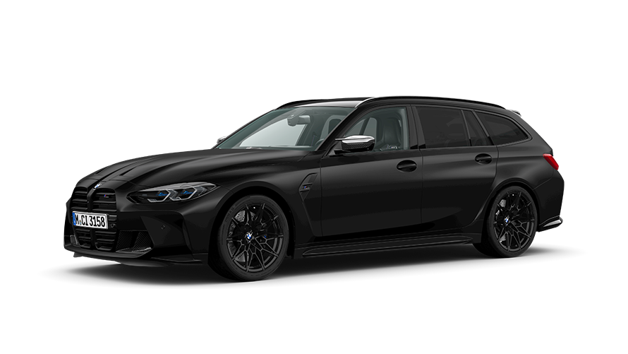 BMW Serie M BMW M3 Competition Touring G81, vista de tres cuartos del lateral BMW Serie M BMW M3 Competition Touring G81, vista de tres cuartos del lateral