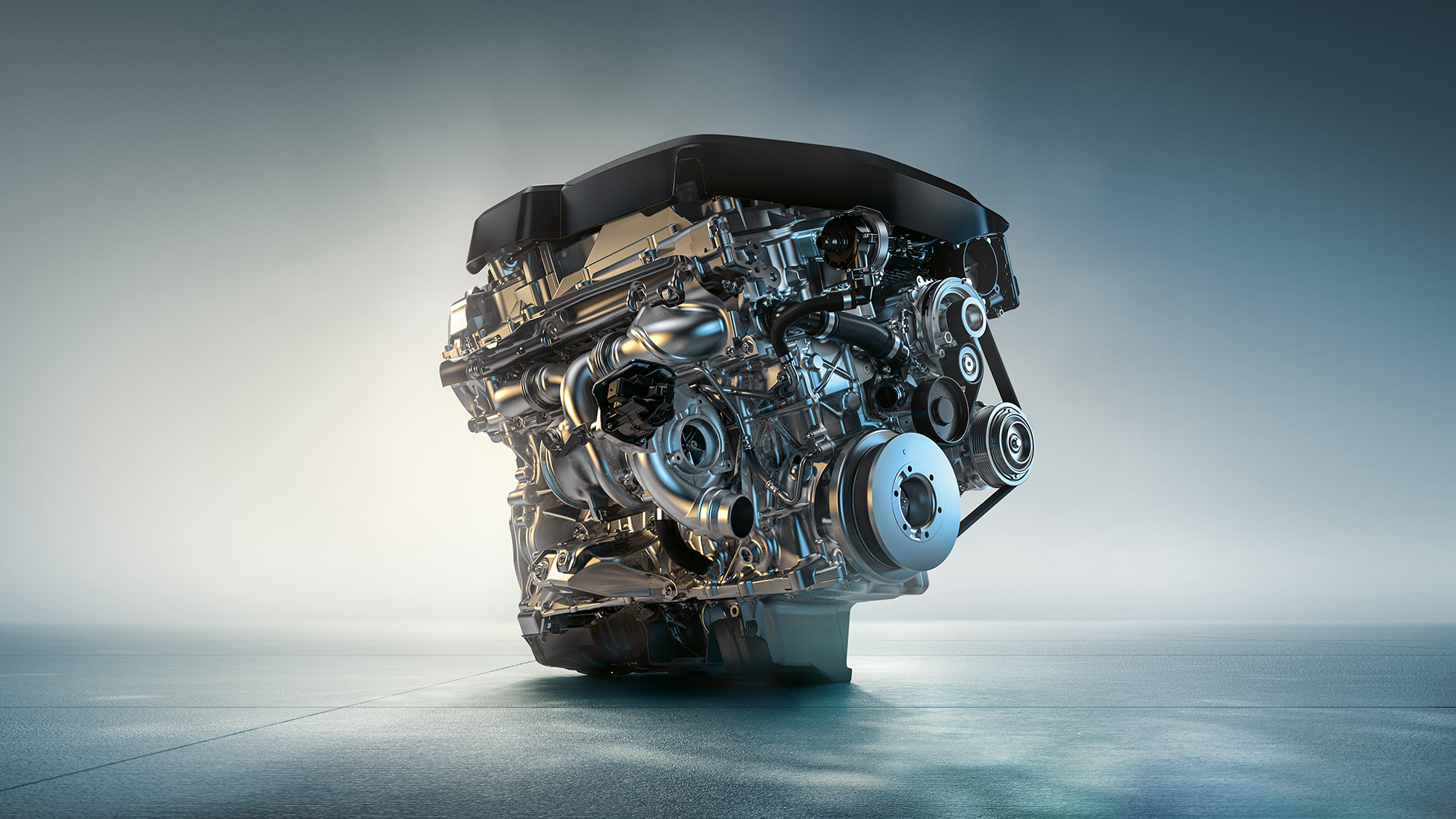 Motor de gasolina de 6 cilindros. BMW M340i xDrive Touring, motor de gasolina de 6 cilindros en línea.
