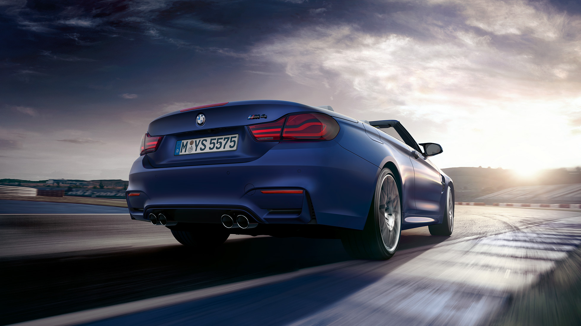 BMW M4 Cabrio, imagen de la zaga BMW M4 Cabrio, diseño de la zaga del coche descapotable deportivo