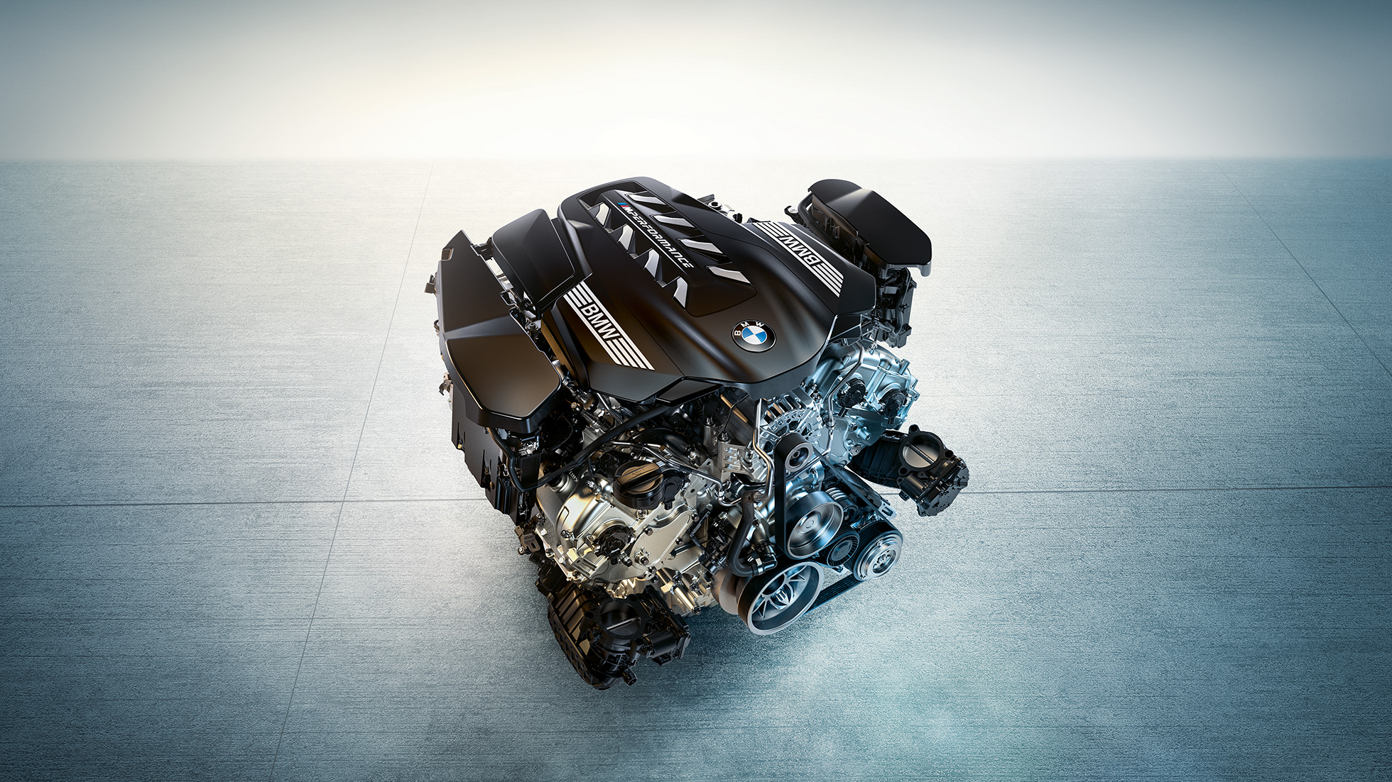 Motor de gasolina de 8 cilindros BMW M TwinPower Turbo BMW M550i xDrive Berlina G30 LCI Renovación 2020 Motor de gasolina de 8 cilindros BMW M TwinPower Turbo BMW M550i xDrive Berlina G30 LCI Renovación 2020