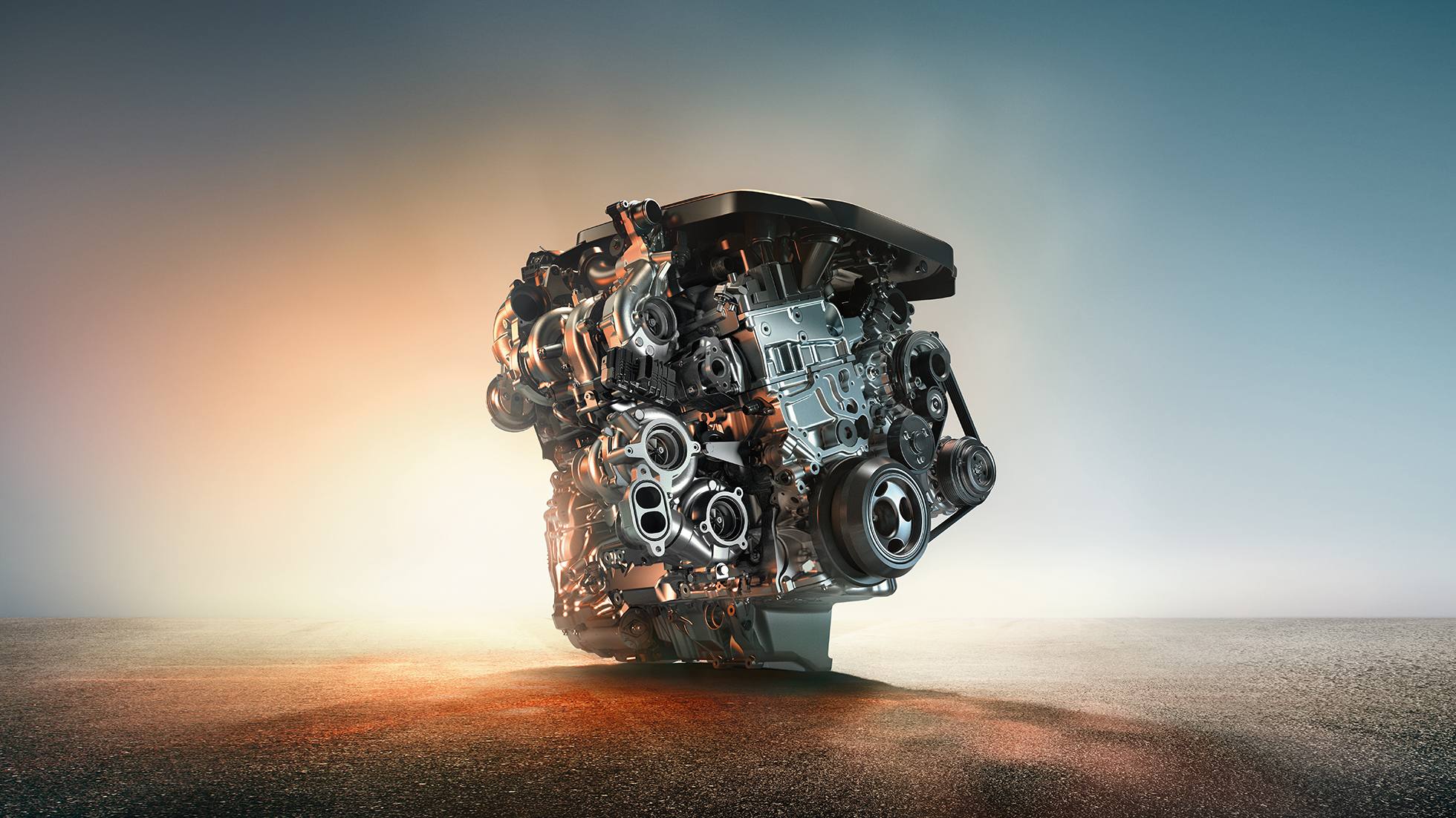 Motor diésel de 6 cilindros BMW M TwinPower Turbo BMW M550d xDrive Touring Motor diésel de 6 cilindros BMW M TwinPower Turbo del BMW M550d xDrive Touring G31