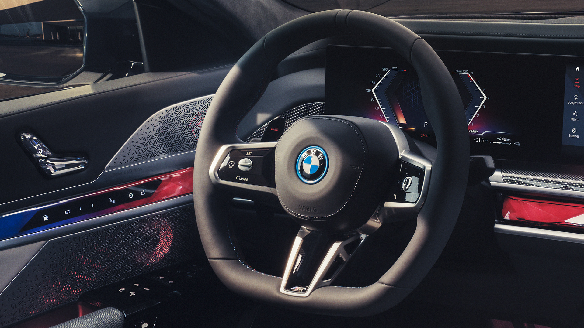 Volante M Sport de cuero BMW M760e xDrive Berlina G70 Volante M Sport de cuero BMW M760e xDrive Berlina G70