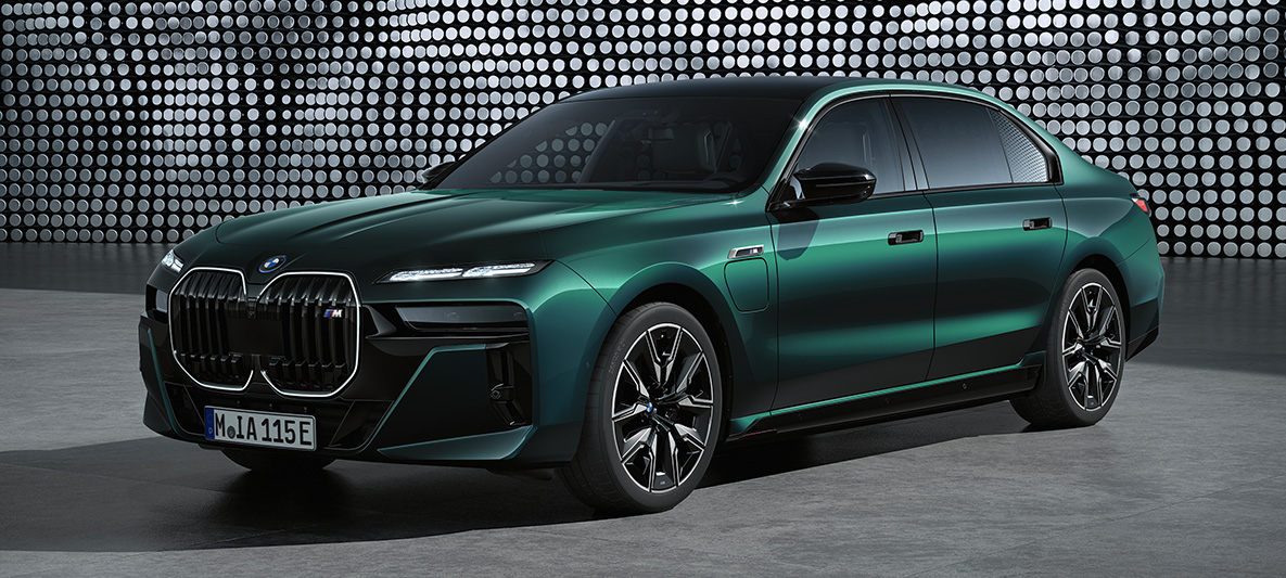 Pinturas especiales Aurora Diamond Green Gama BMW Serie 7 M G70 Gama BMW Serie 7 M G70 Pinturas especiales Aurora Diamond Green