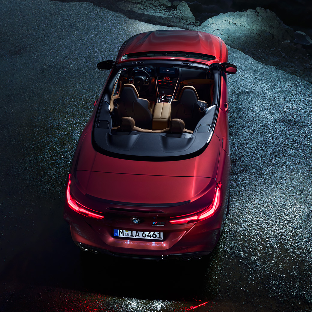 Deportivo descapotable BMW M8 Cabrio Deportivo descapotable BMW M8 Cabrio