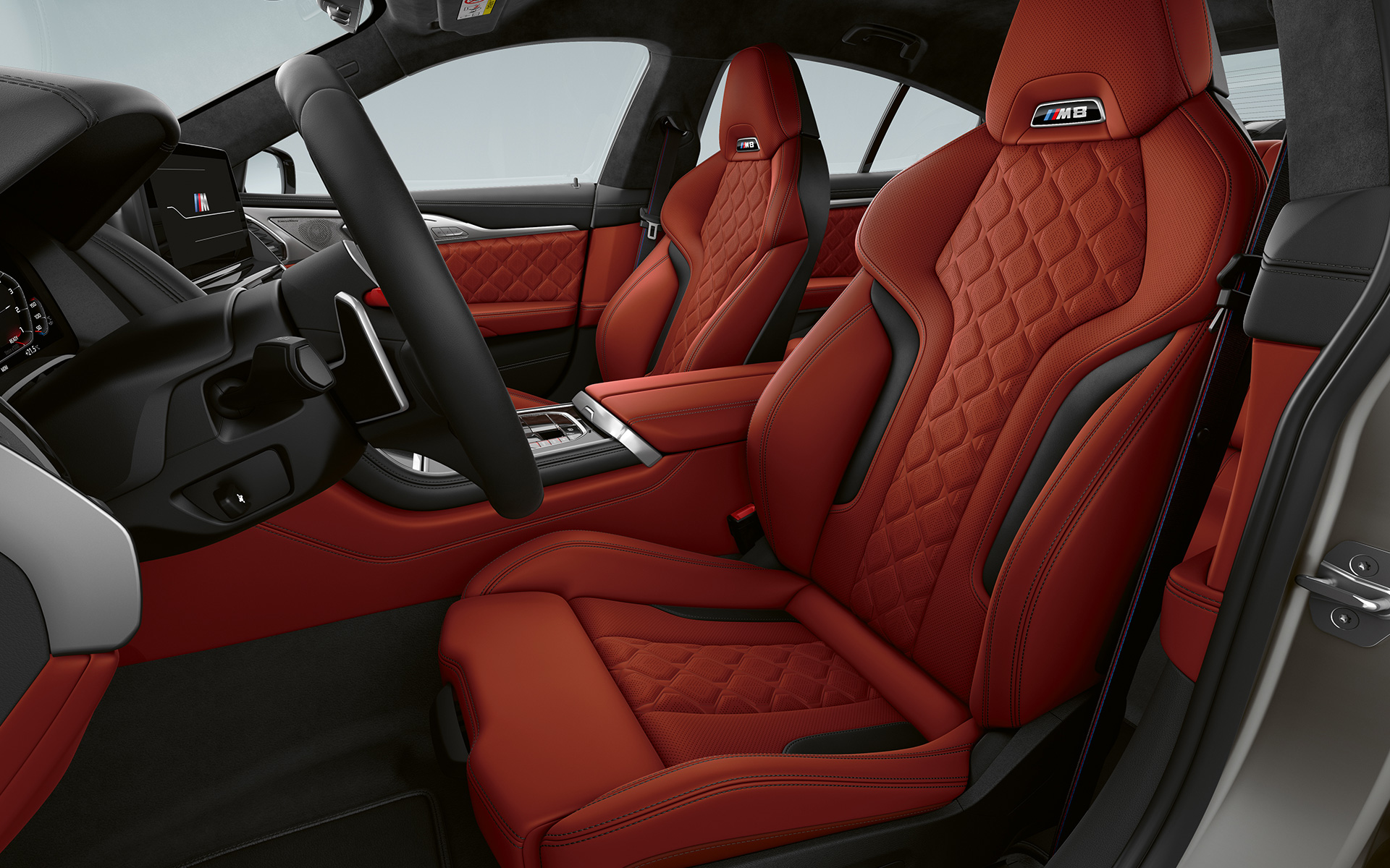 Interior, asientos M Sport nuevo BMW M8 Gran Coupé F93 LCI Renovación 2022 Nuevo BMW M8 Gran Coupé F93 LCI Renovación 2022 interior, asientos M Sport