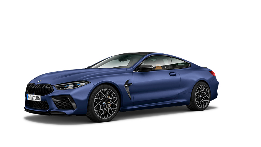 BMW Serie M BMW M8 F92, vista de tres cuartos del lateral BMW Serie M BMW M8 F92, vista de tres cuartos del lateral