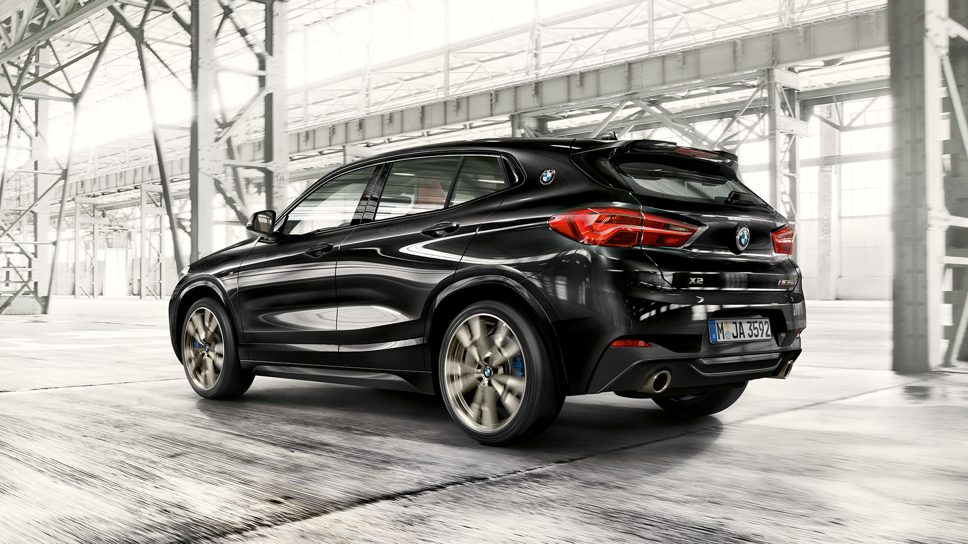 Alerón trasero M BMW X2 M35i Zaga del BMW X2 M35i, el SUV deportivo