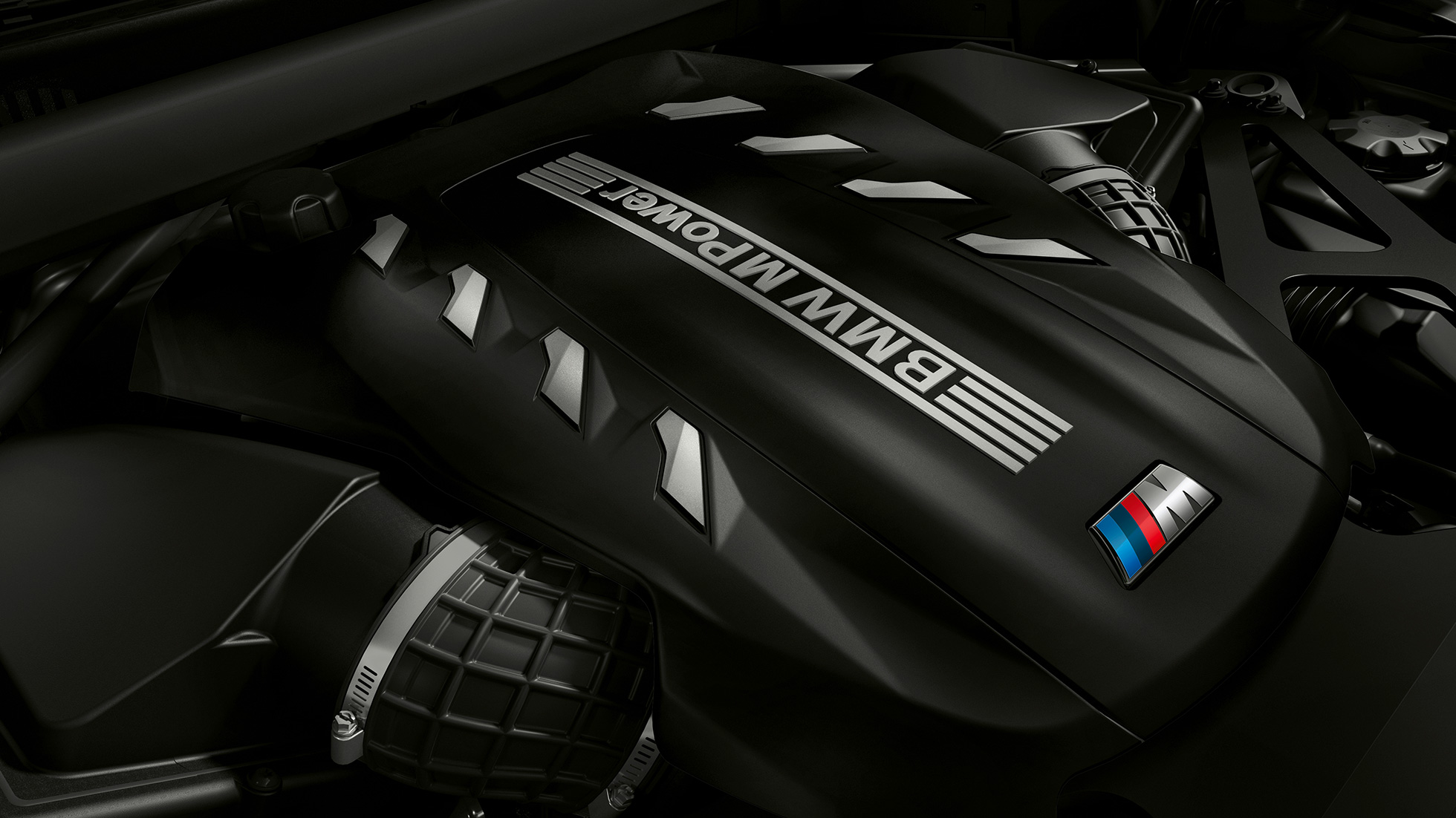 Motor de gasolina de 8 cilindros BMW M TwinPower Turbo de elevadas prestaciones BMW X6 M Competition Motor de gasolina de 8 cilindros BMW M TwinPower del SUV deportivo BMW X6 M Competition F96 2020