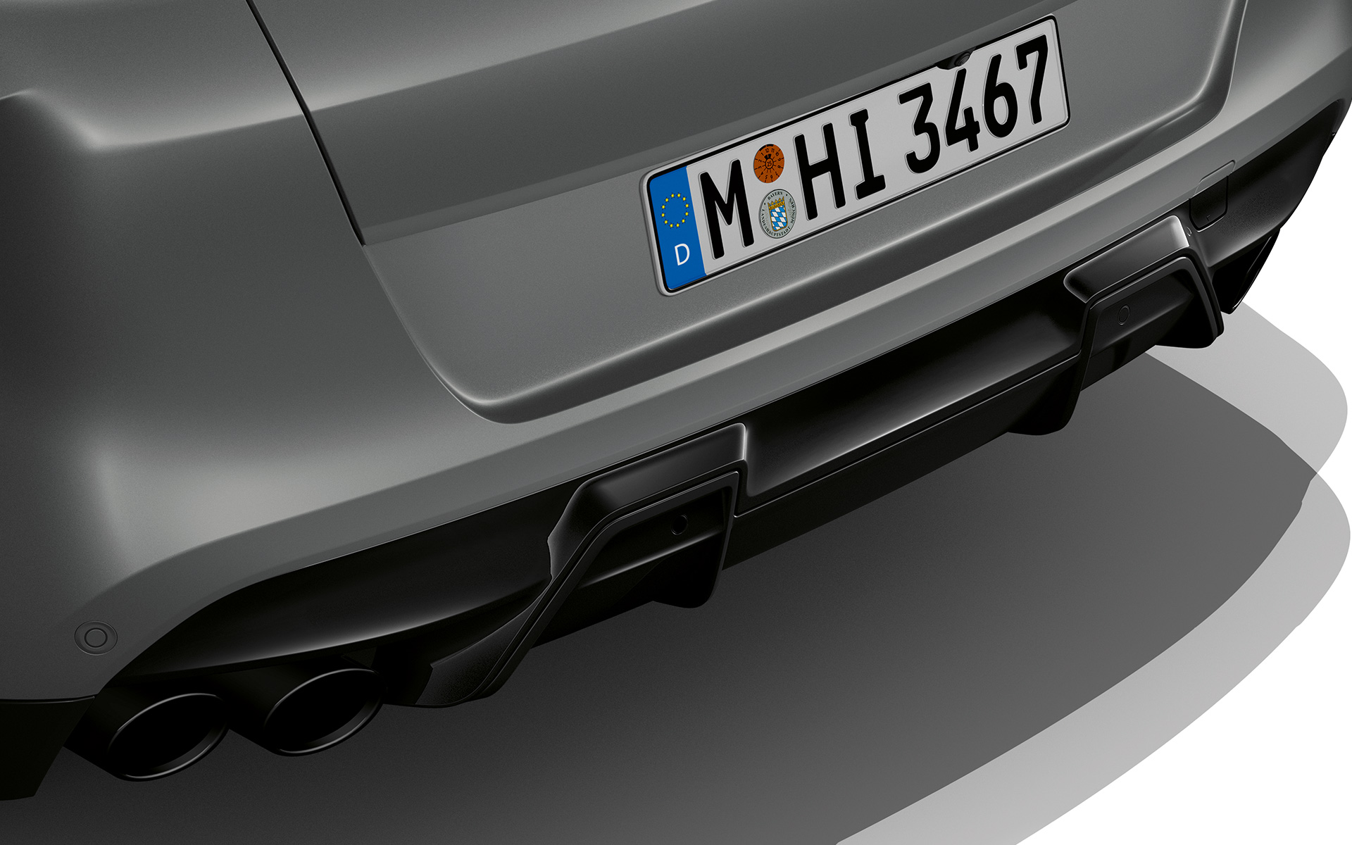 BMW X6 M Competition F96 2023 Sistema de escape M Sport