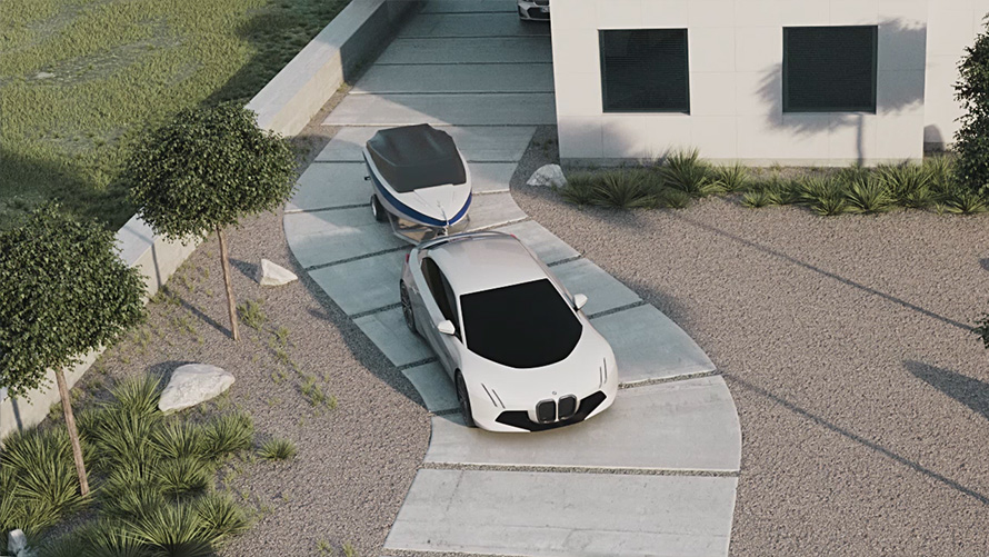 BMW X6 M Competition F96 Asistente de remolque BMW X6 M Competition F96 2023 Asistente de remolque