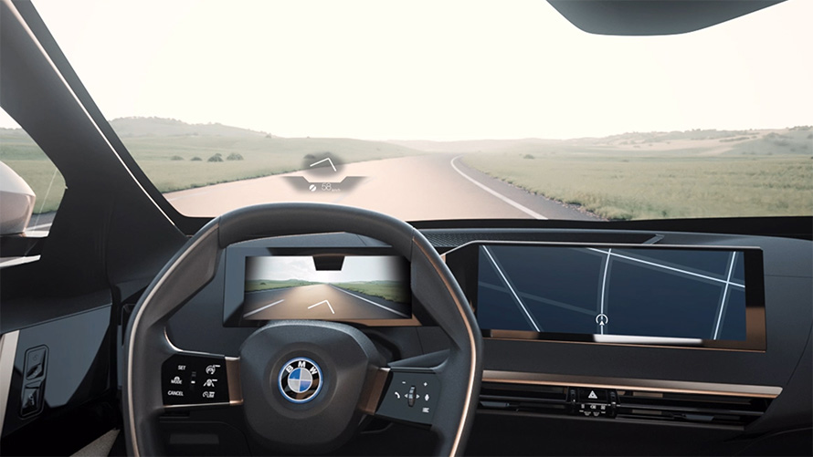 BMW XM G09 BMW Live Cockpit Professional BMW XM G09 BMW Live Cockpit Professional, vídeo