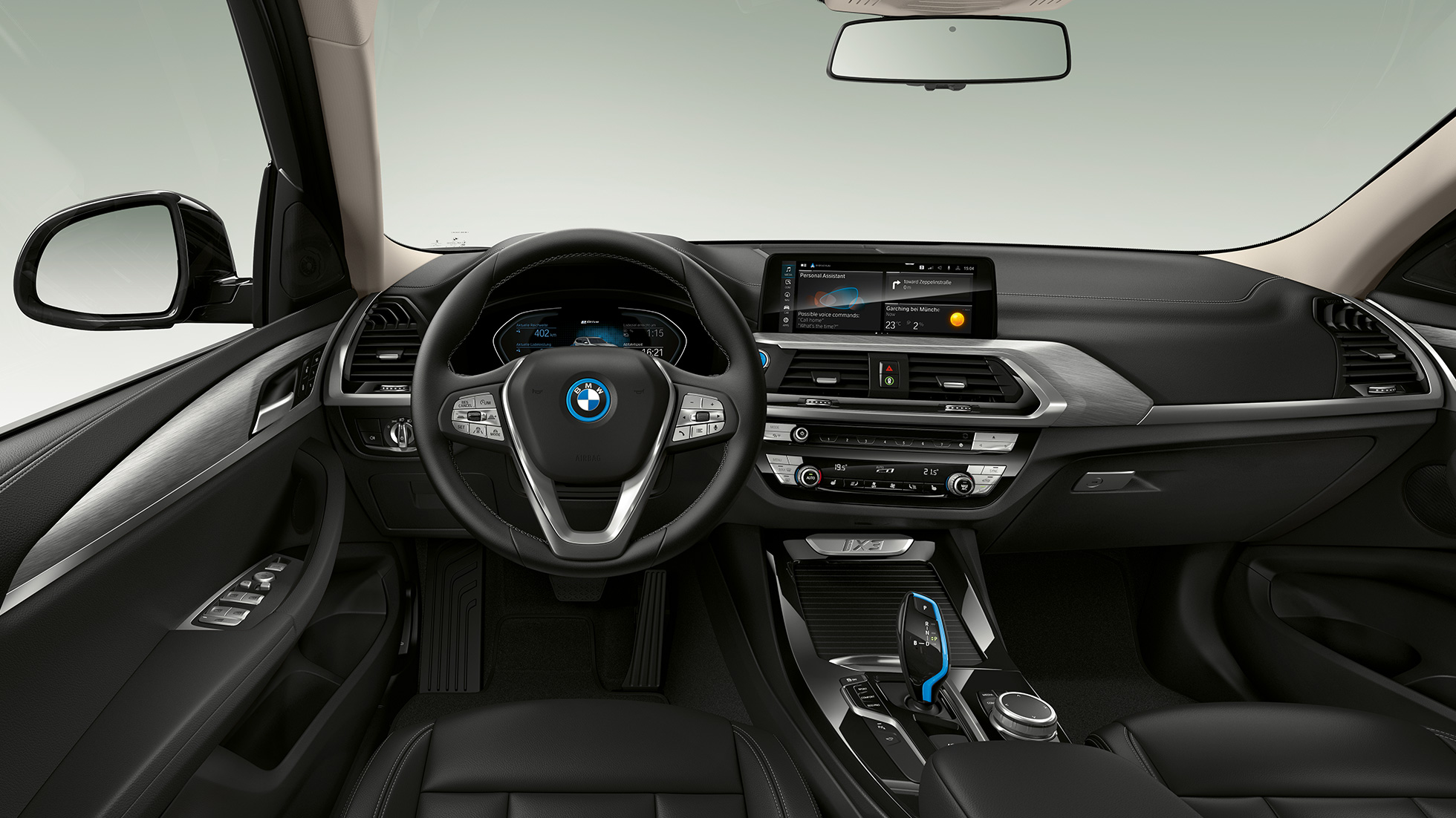 BMW iX3 SUV G08 Acabado Inspiring Puesto de conducción BMW iX3 SUV G08 2020 Acabado Inspiring Puesto de conducción Interior