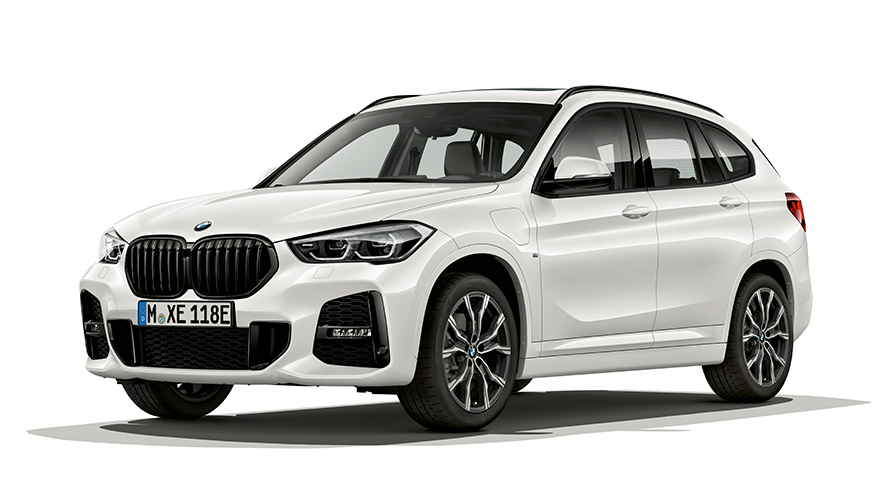 BMW X1 Híbrido Enchufable F48, vista de tres cuartos del lateral Modelos BMW X BMW X1 Híbrido Enchufable F48, vista de tres cuartos del lateral