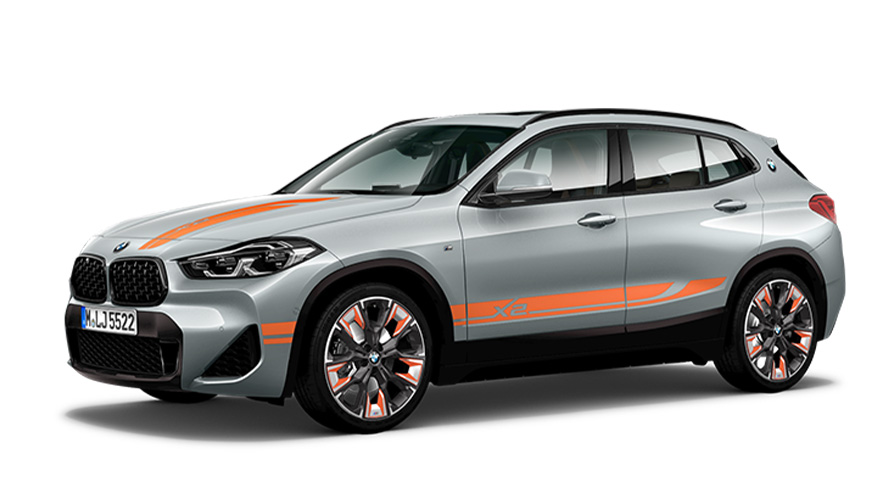 Modelos BMW X BMW X2 F39, vista de tres cuartos del lateral Modelos BMW X BMW X2 F39, vista de tres cuartos del lateral