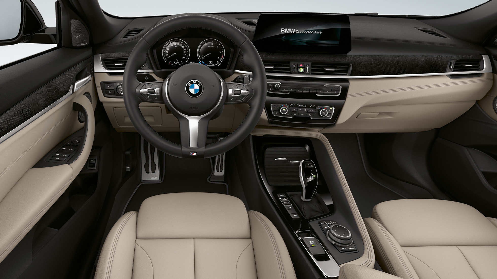 Puesto de conducción BMW X2 sDrive20i SUV F39 Acabado M Sport X BMW X2 sDrive20i SUV Acabado M Sport X 2018 F39 Interior, puesto de conducción