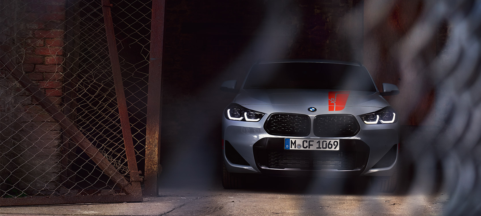 BMW X2 2020 F39 Brooklyn Grey, vista del frontal BMW X2 2020 F39 Brooklyn Grey, vista del frontal