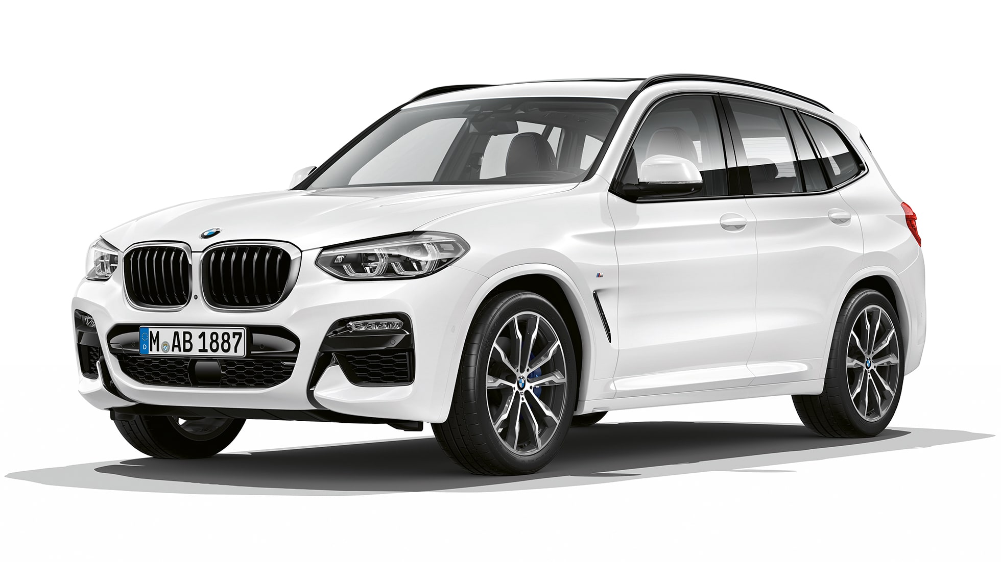 BMW X3 M40i, Acabado M Sport, imagen de tres cuartos del frontal BMW X3 M40i, Acabado M Sport, imagen de tres cuartos del frontal