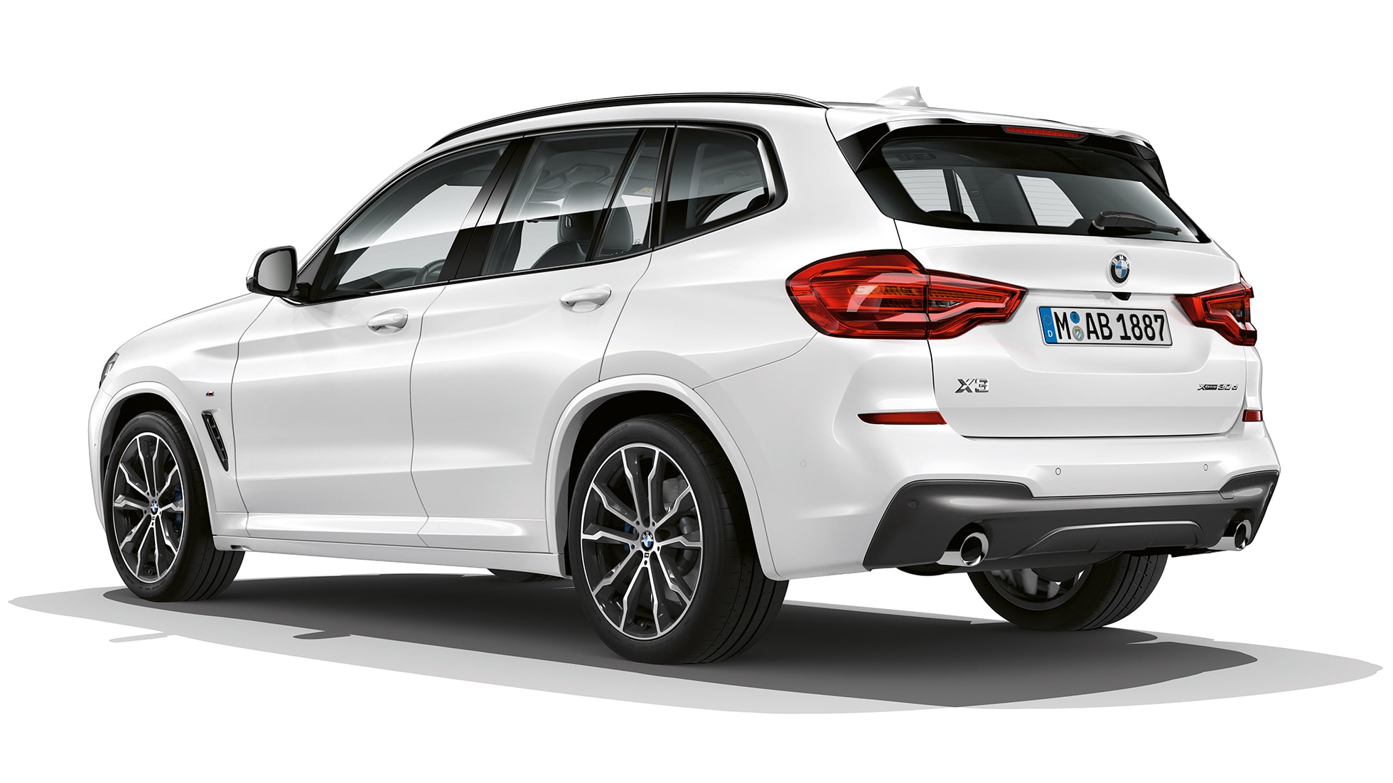 BMW X3 M40i, Acabado M Sport, imagen de tres cuartos de la zaga BMW X3 M40i, Acabado M Sport, imagen de tres cuartos de la zaga