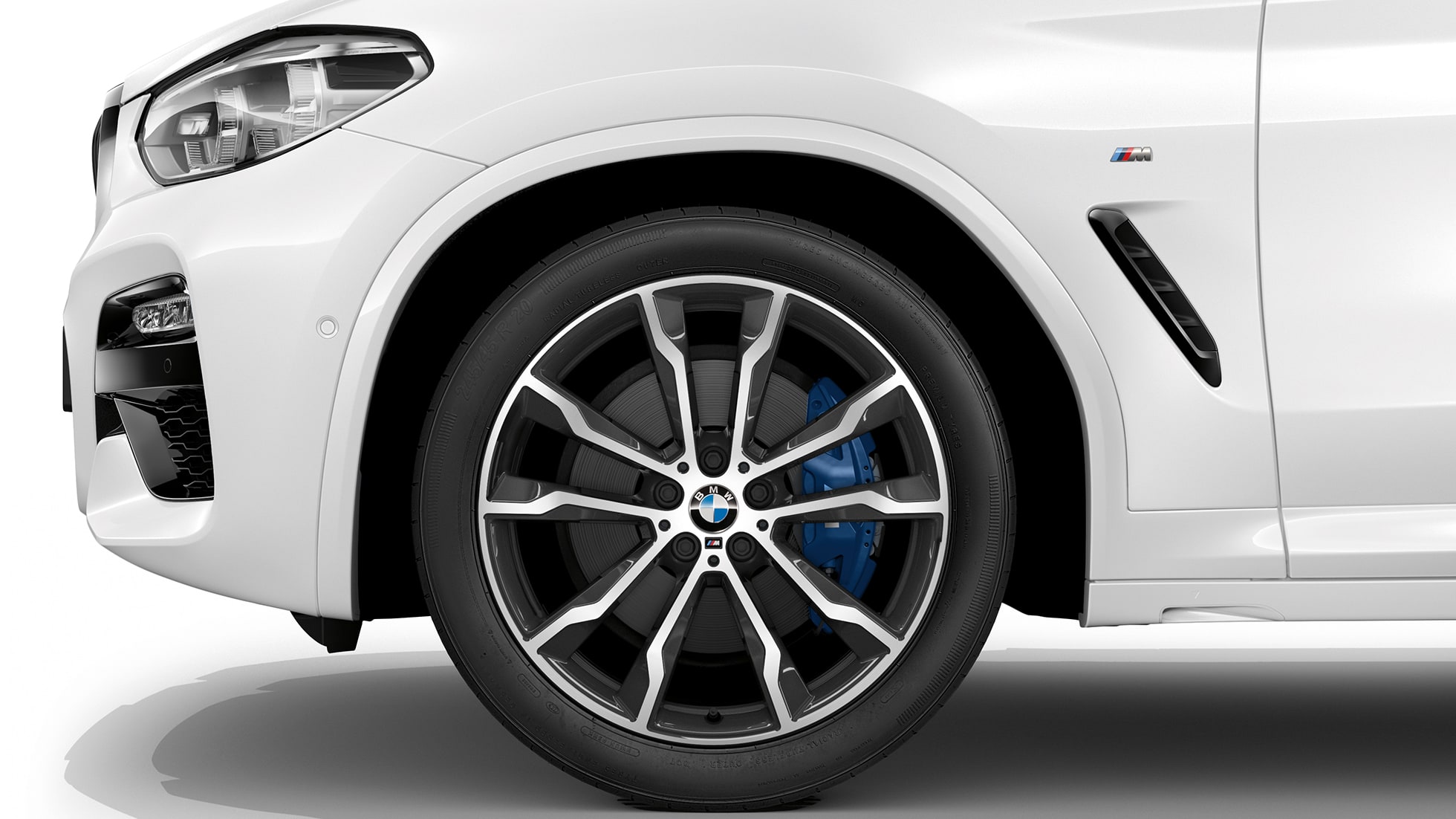 BMW X3 M40i, Acabado M Sport, llantas BMW X3 M40i, Acabado M Sport, llantas