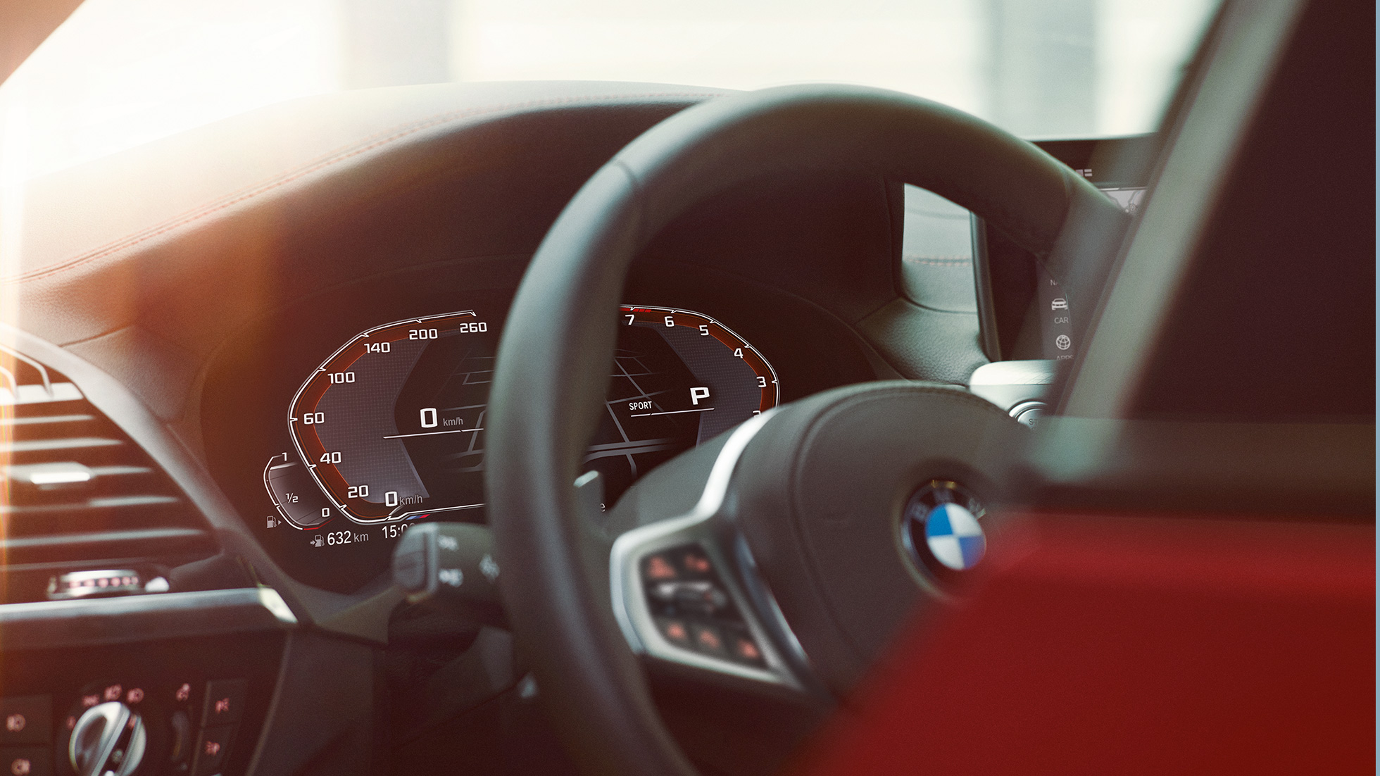 Puesto de conducción BMW X4 BMW X4 G02 DE 2018 detalle del puesto de conducción