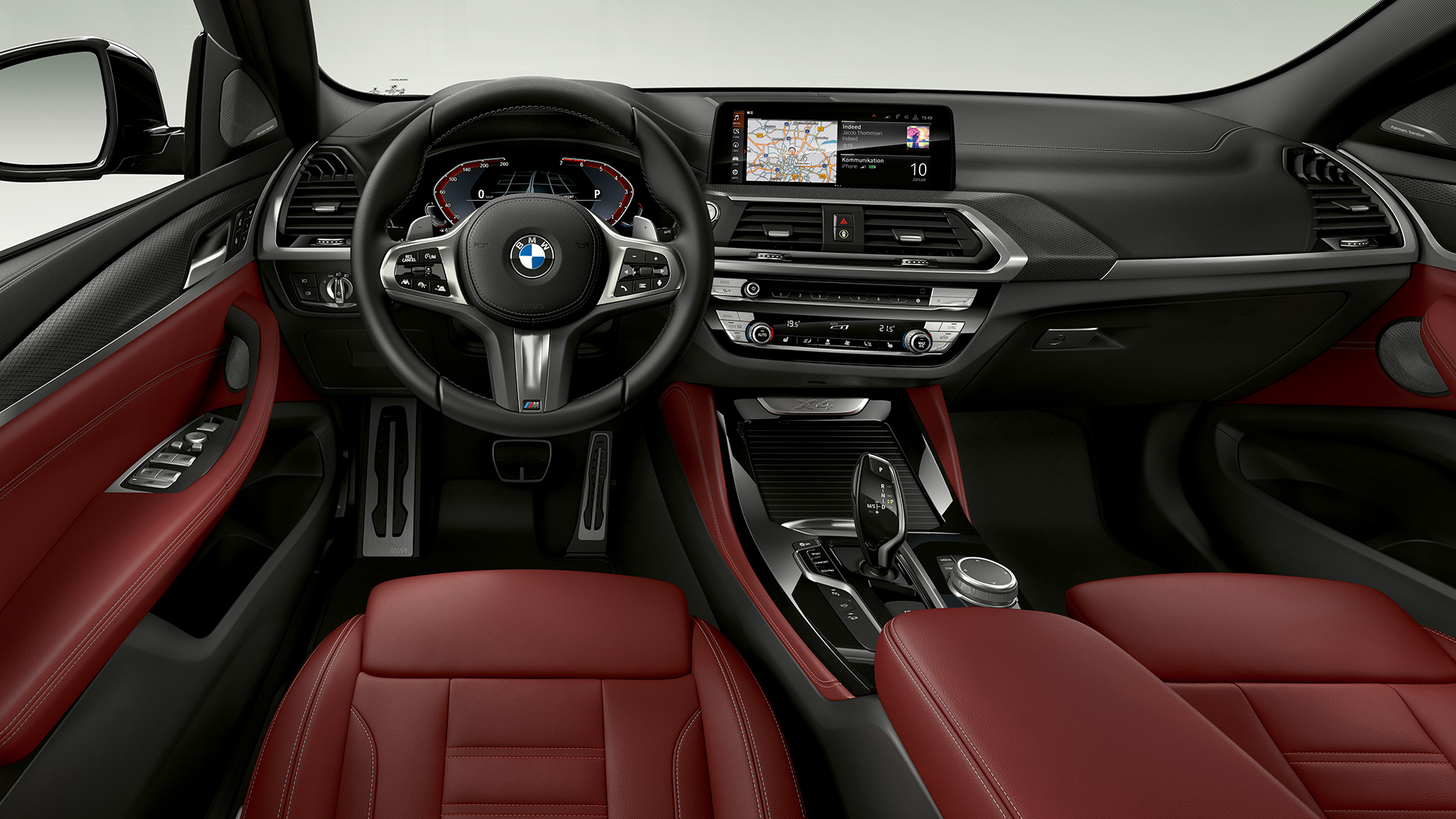 Puesto de conducción BMW X4 xDrive30i SUV G02 Acabado M Sport X Puesto de conducción xDrive30i SUV BMW X4 Acabado M Sport X G02, diseño interior