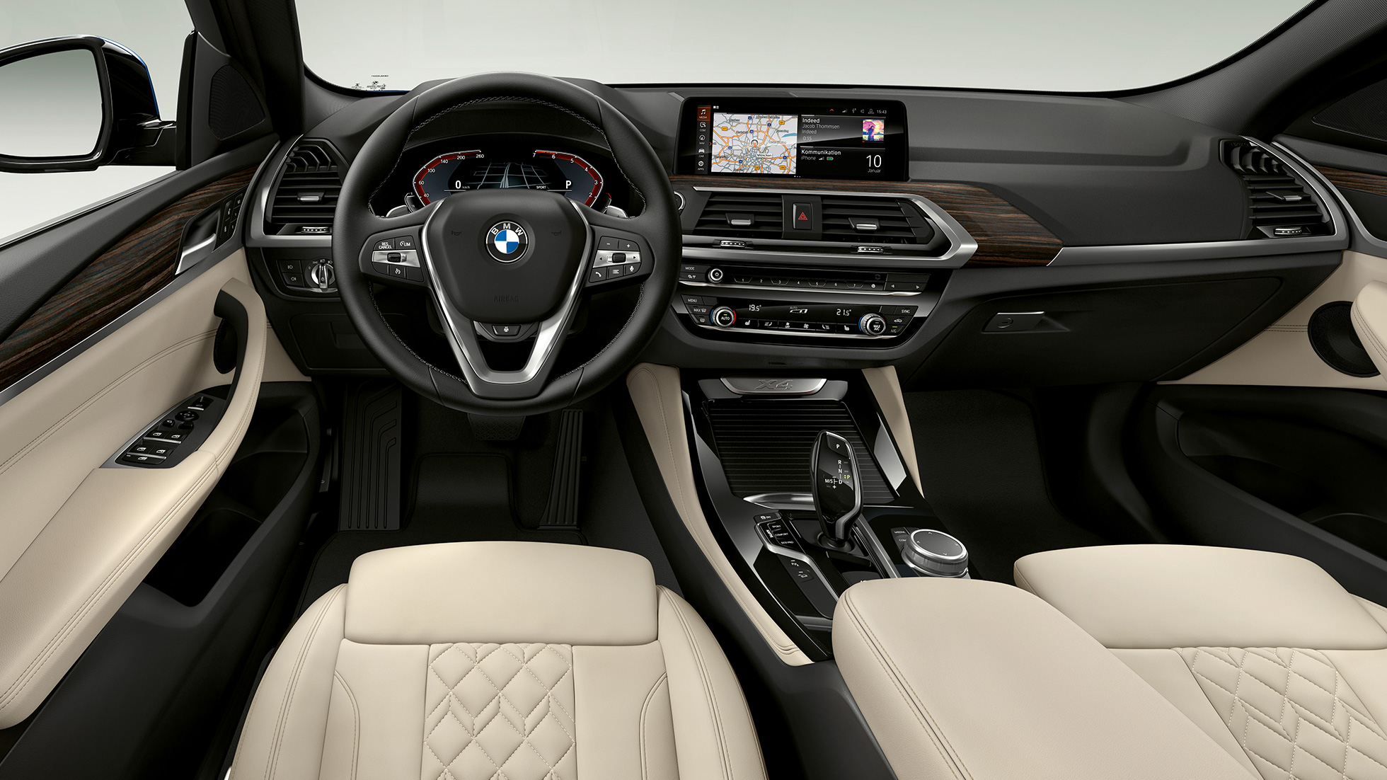 Puesto de conducción BMW X4 SUV G02 Acabado xLine Puesto de conducción BMW X4 xDrive20d SUV Acabado xLine G02, diseño interior